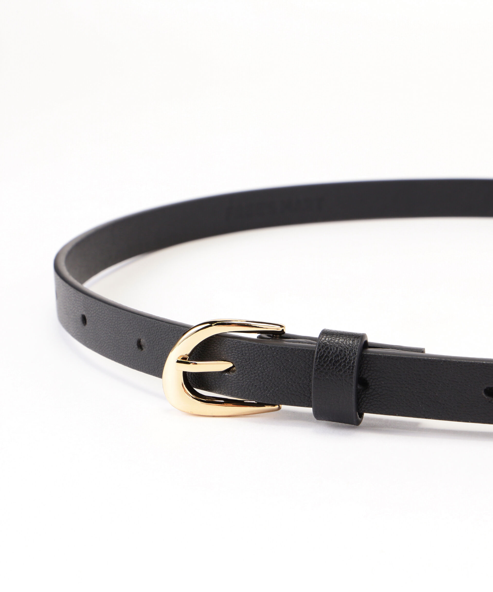  「変形バックル細ベルト」|ハンカチ|