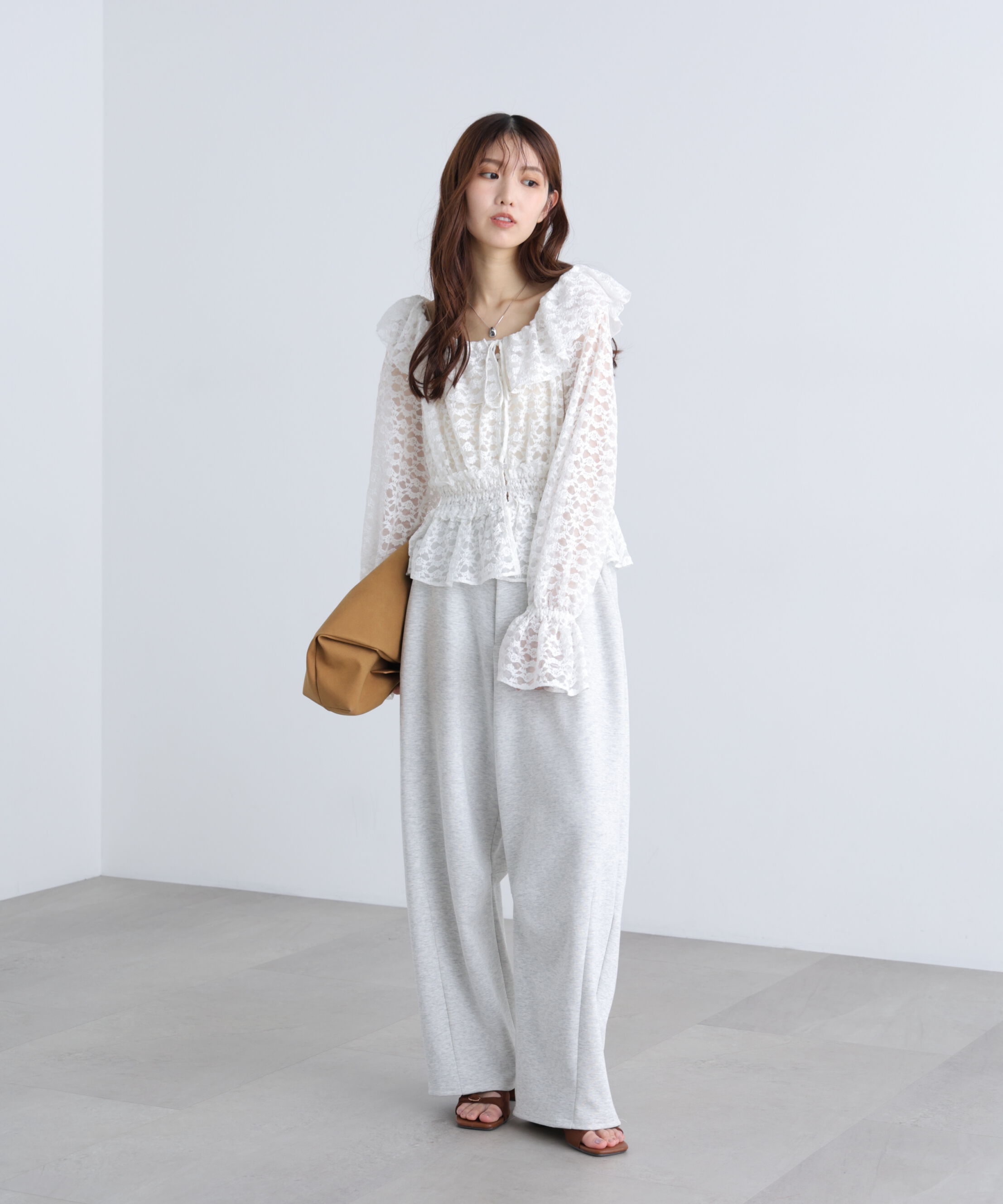  「2wayオフショルフリルブラウス」|シャツ・ブラウス|