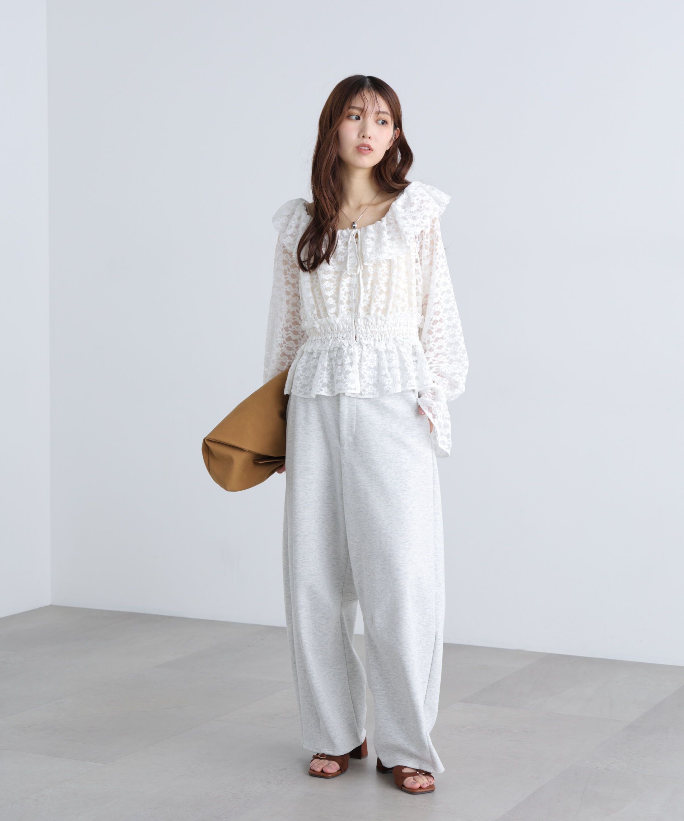  「2wayオフショルフリルブラウス」|シャツ・ブラウス|