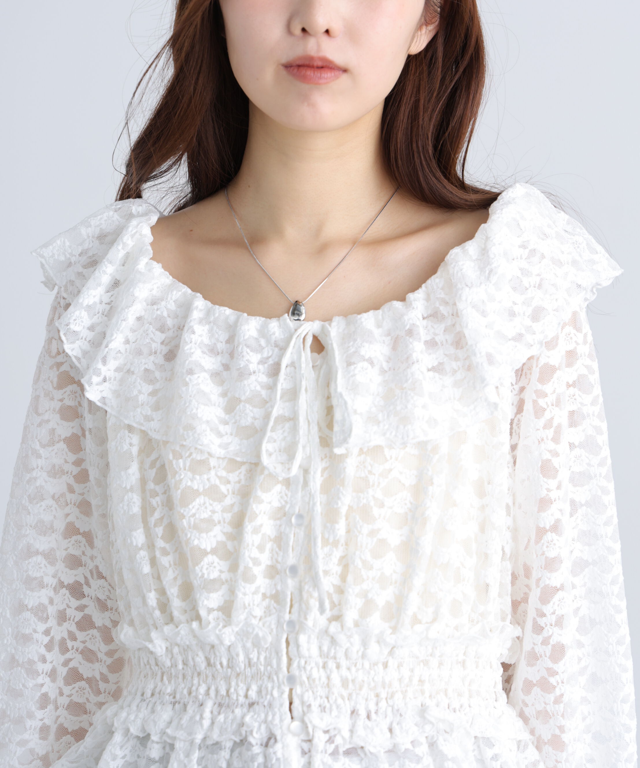  「2wayオフショルフリルブラウス」|シャツ・ブラウス|