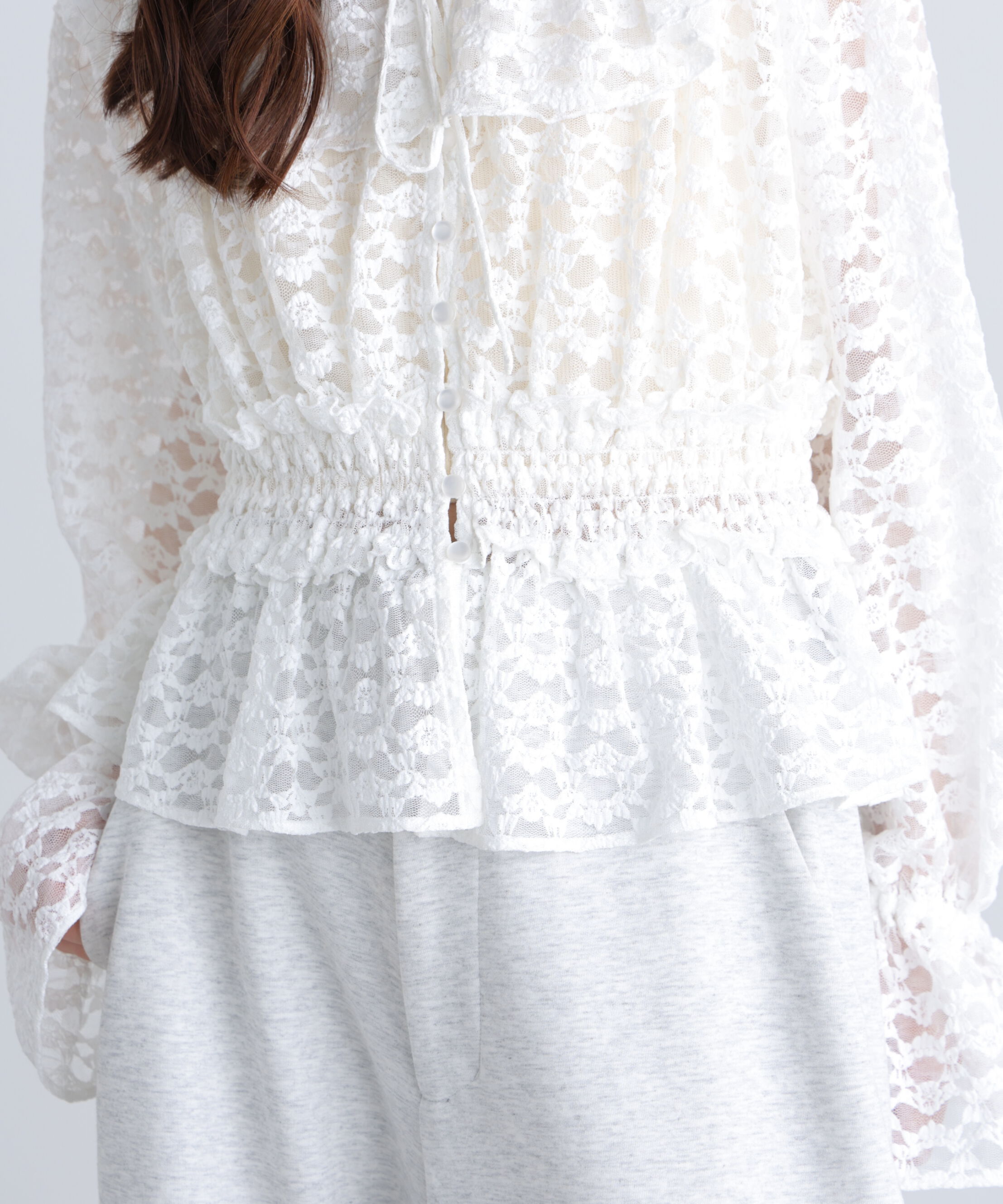  「2wayオフショルフリルブラウス」|シャツ・ブラウス|