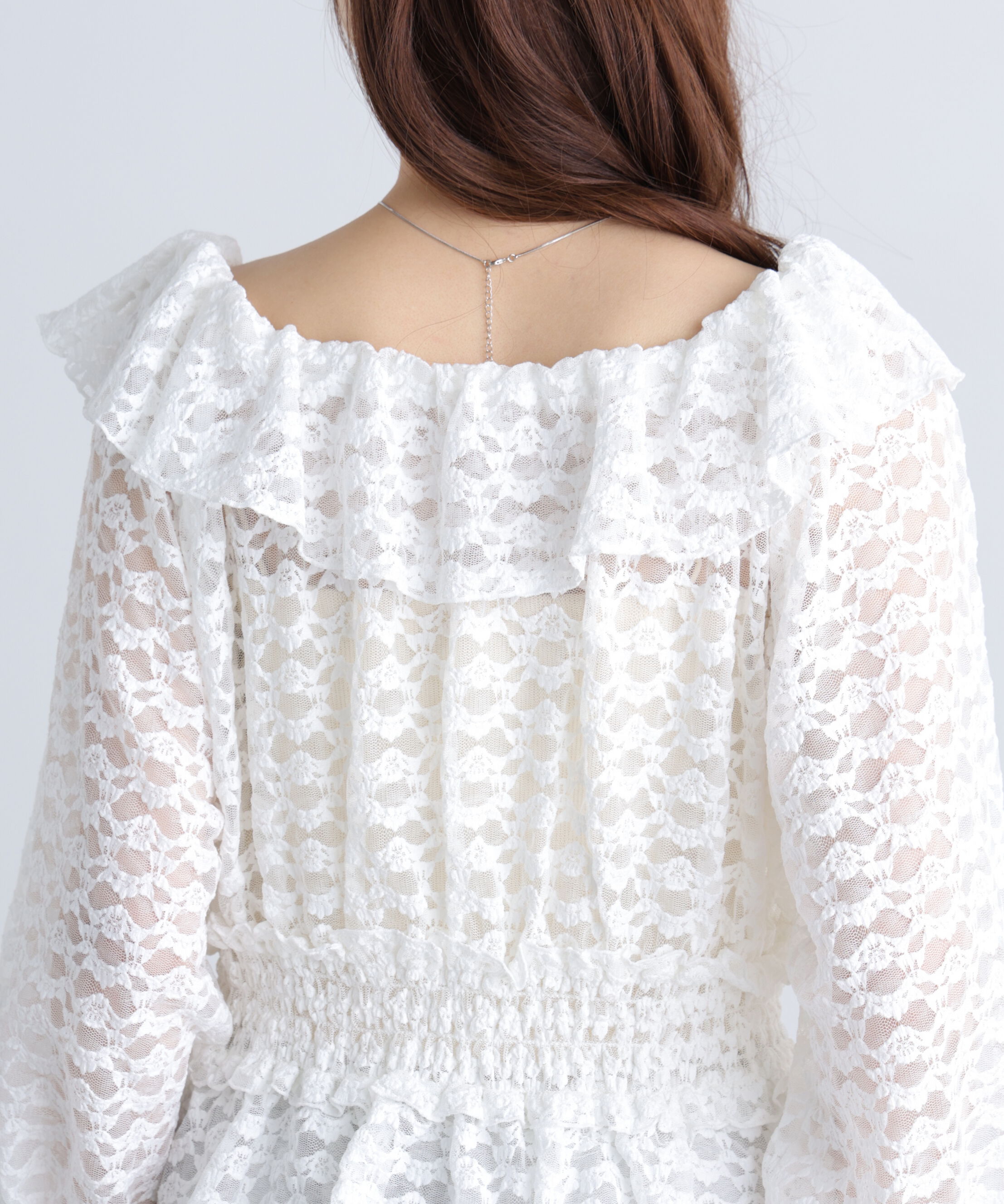  「2wayオフショルフリルブラウス」|シャツ・ブラウス|