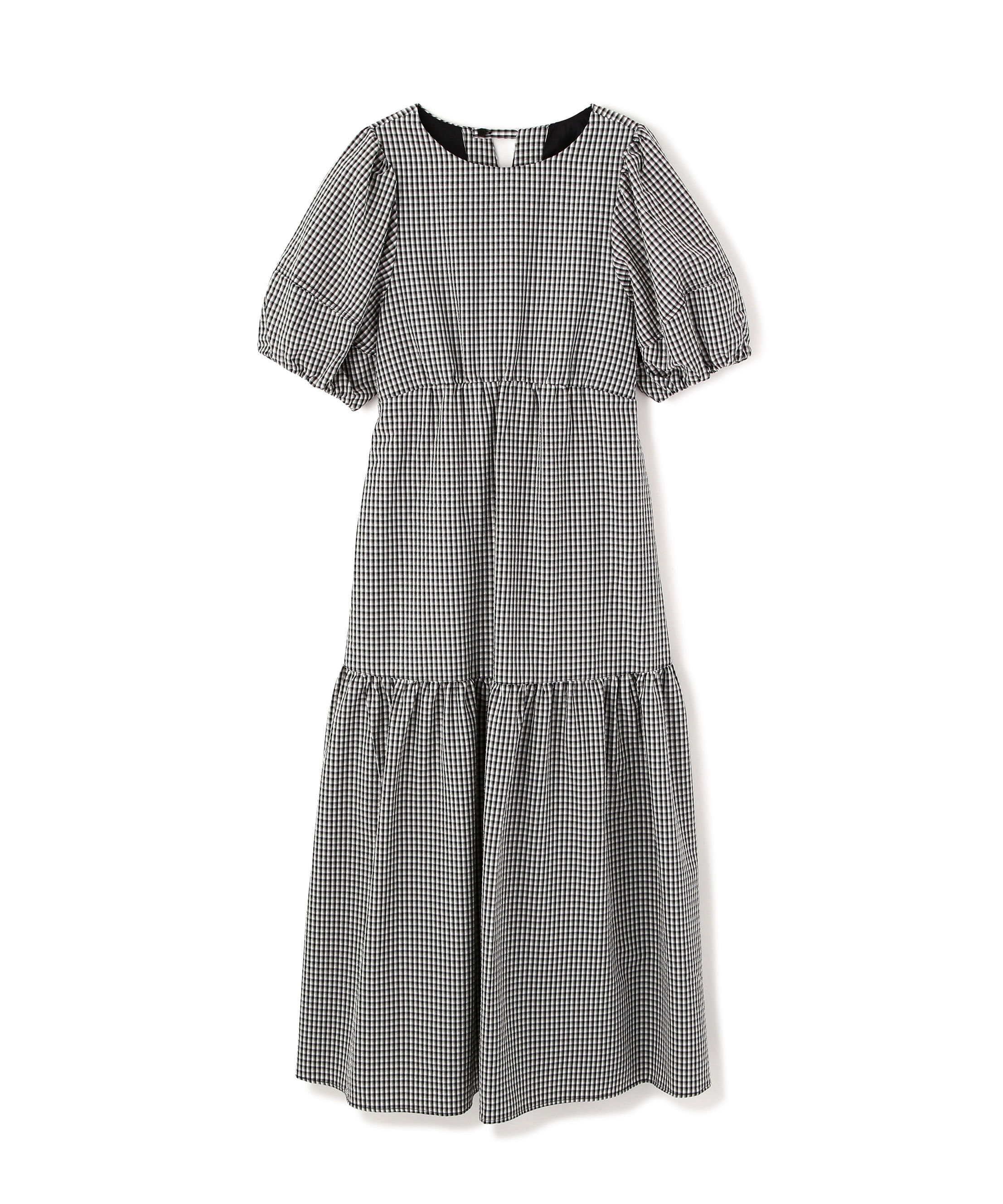  「ランタンスリーブバックリボンワンピース」|ワンピース|