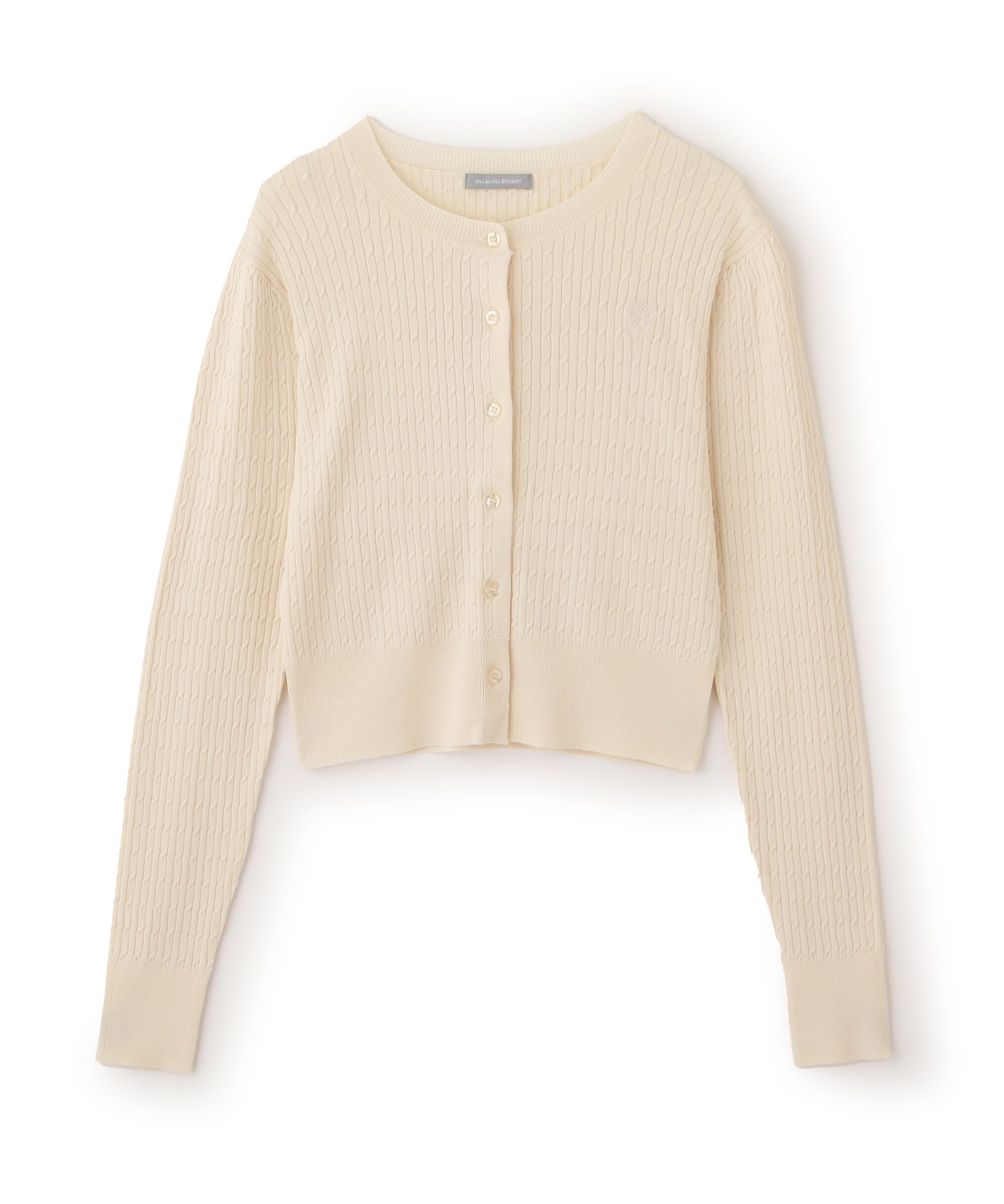  「ベーシックミニケーブルリブカーディガン」|ニット・セーター|