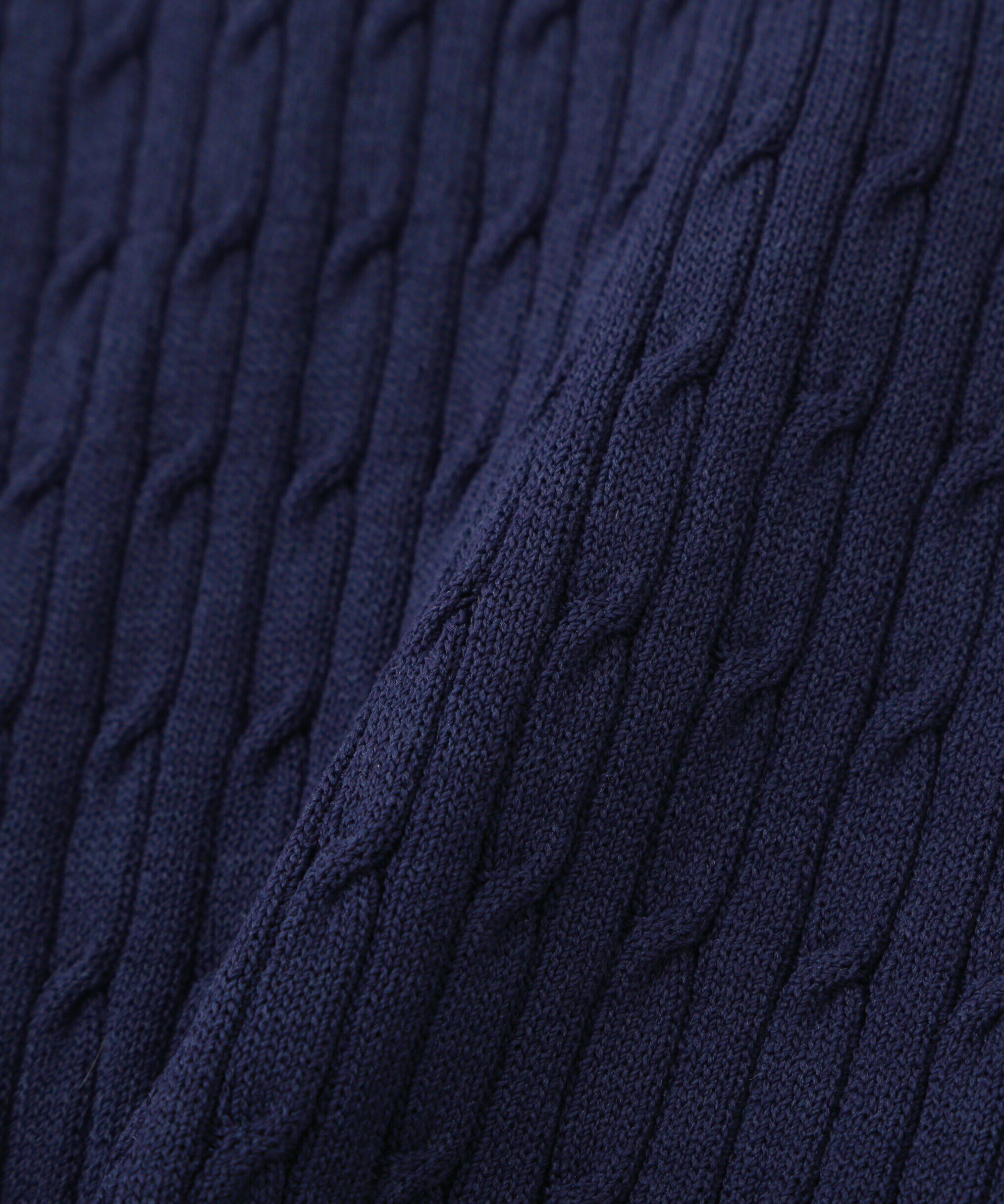  「ベーシックミニケーブルリブカーディガン」|ニット・セーター|