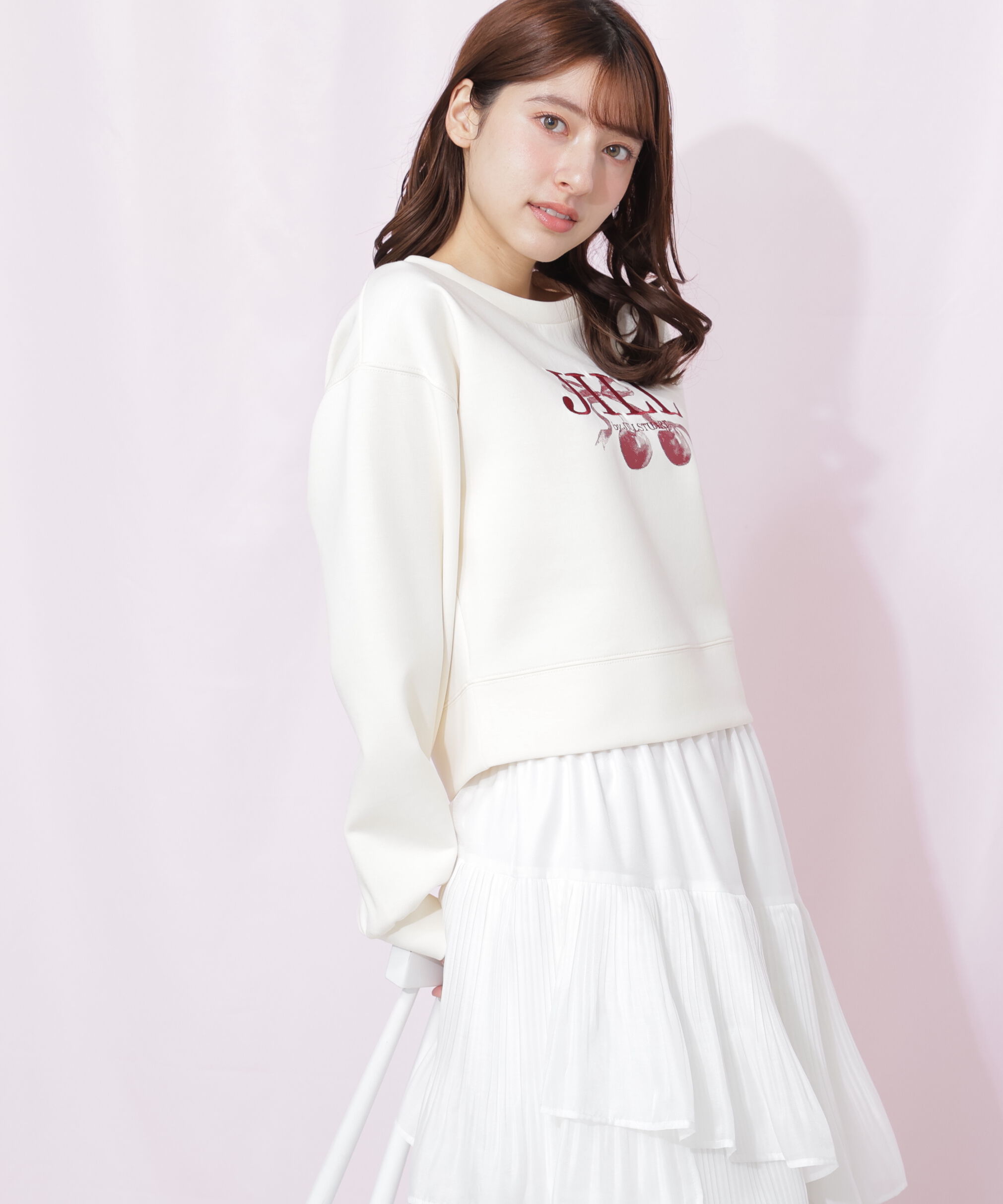  「チェリーロゴスウェット」|Tシャツ・カットソー|