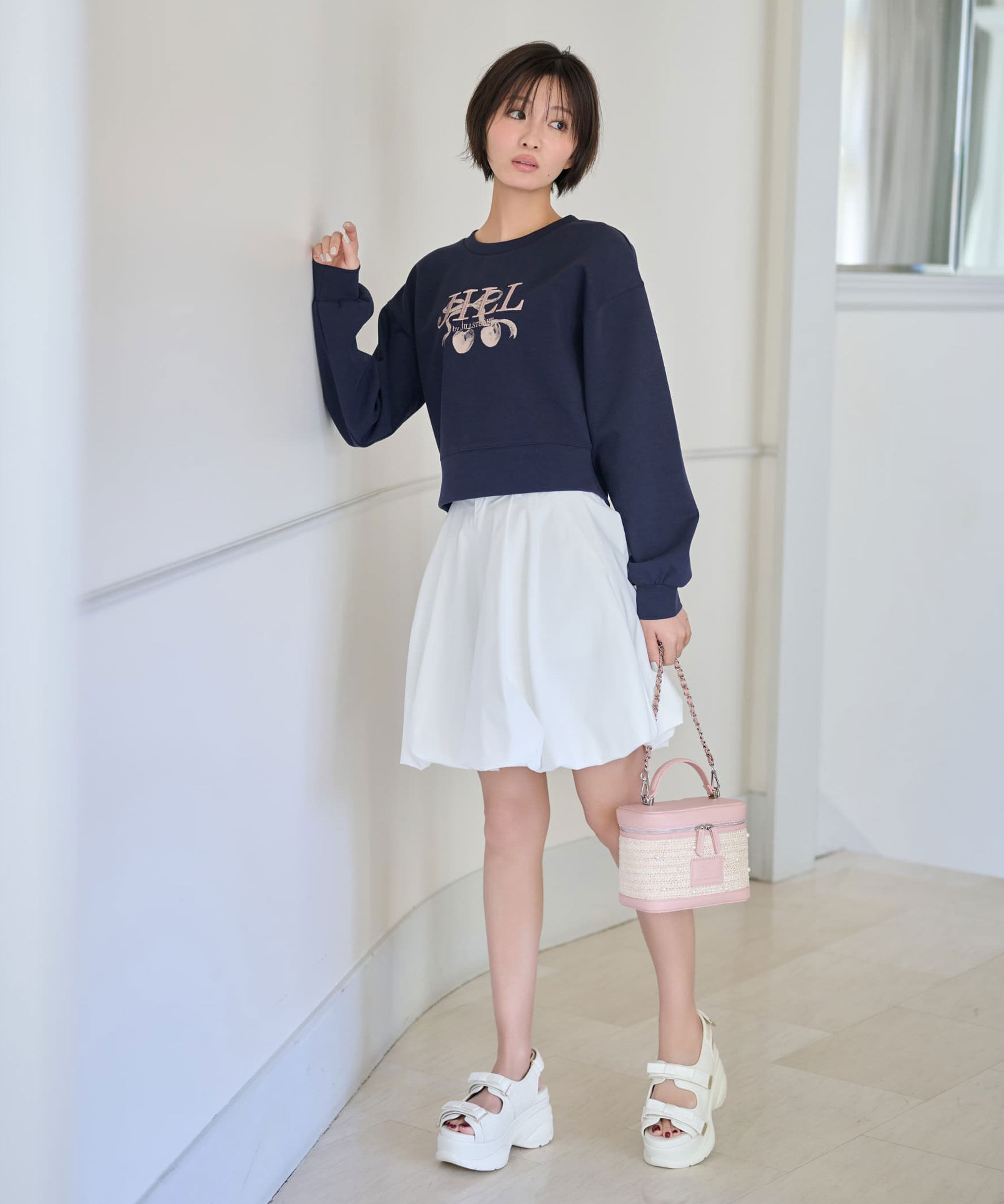  「チェリーロゴスウェット」|Tシャツ・カットソー|