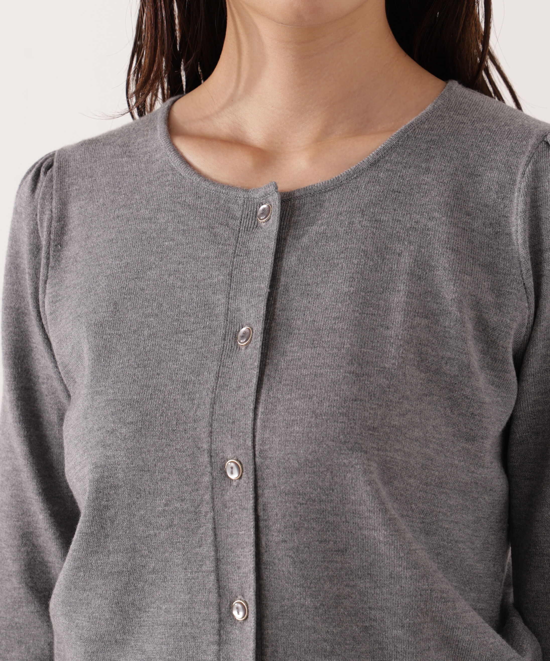 PROPORTION BODY DRESSING「《EDIT COLOGNE》ボウタイ付きニット 25AW」|ニット・セーター|