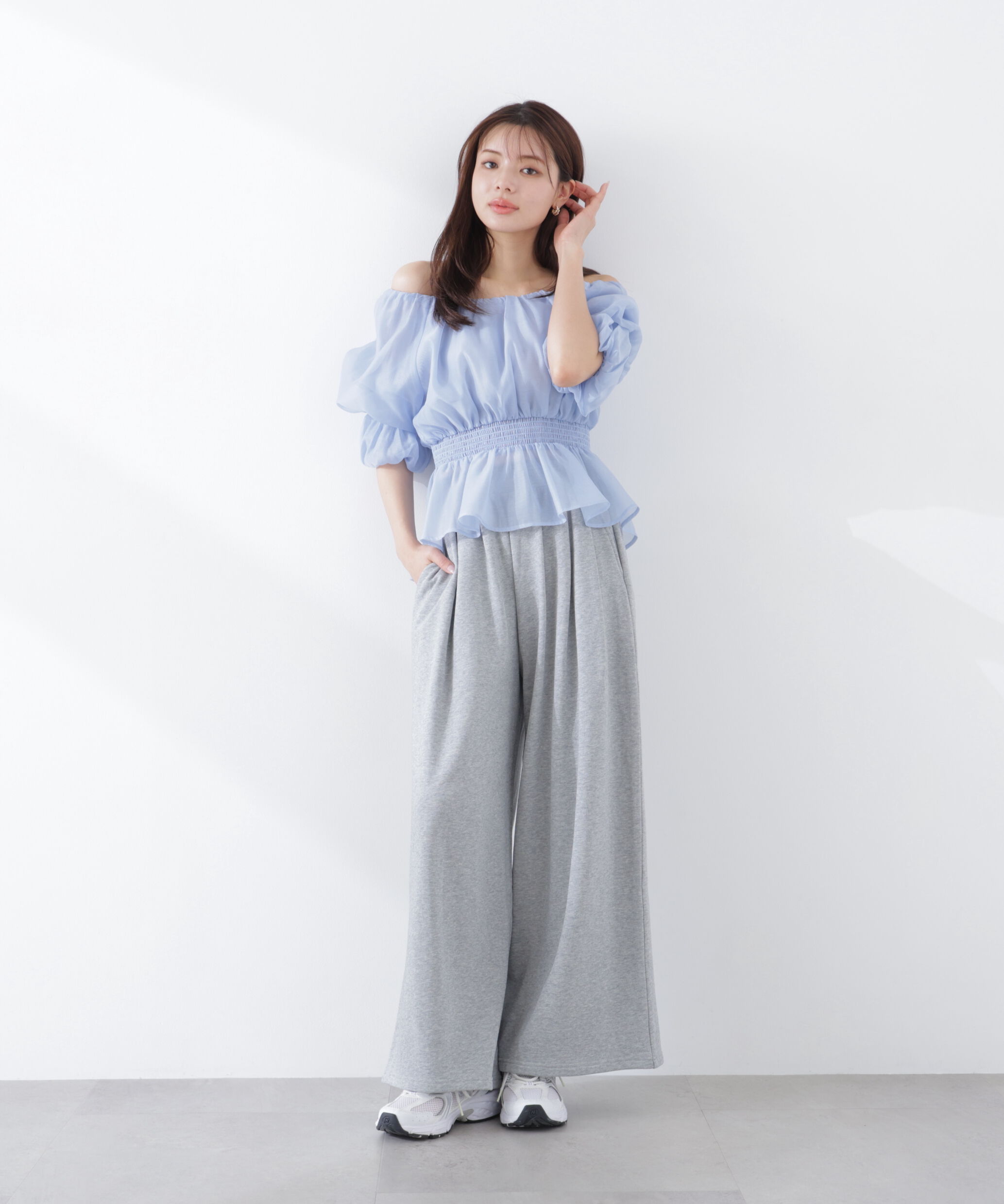 PROPORTION BODY DRESSING「《EDIT COLOGNE》スウェットタックパンツ　26SS」|その他|