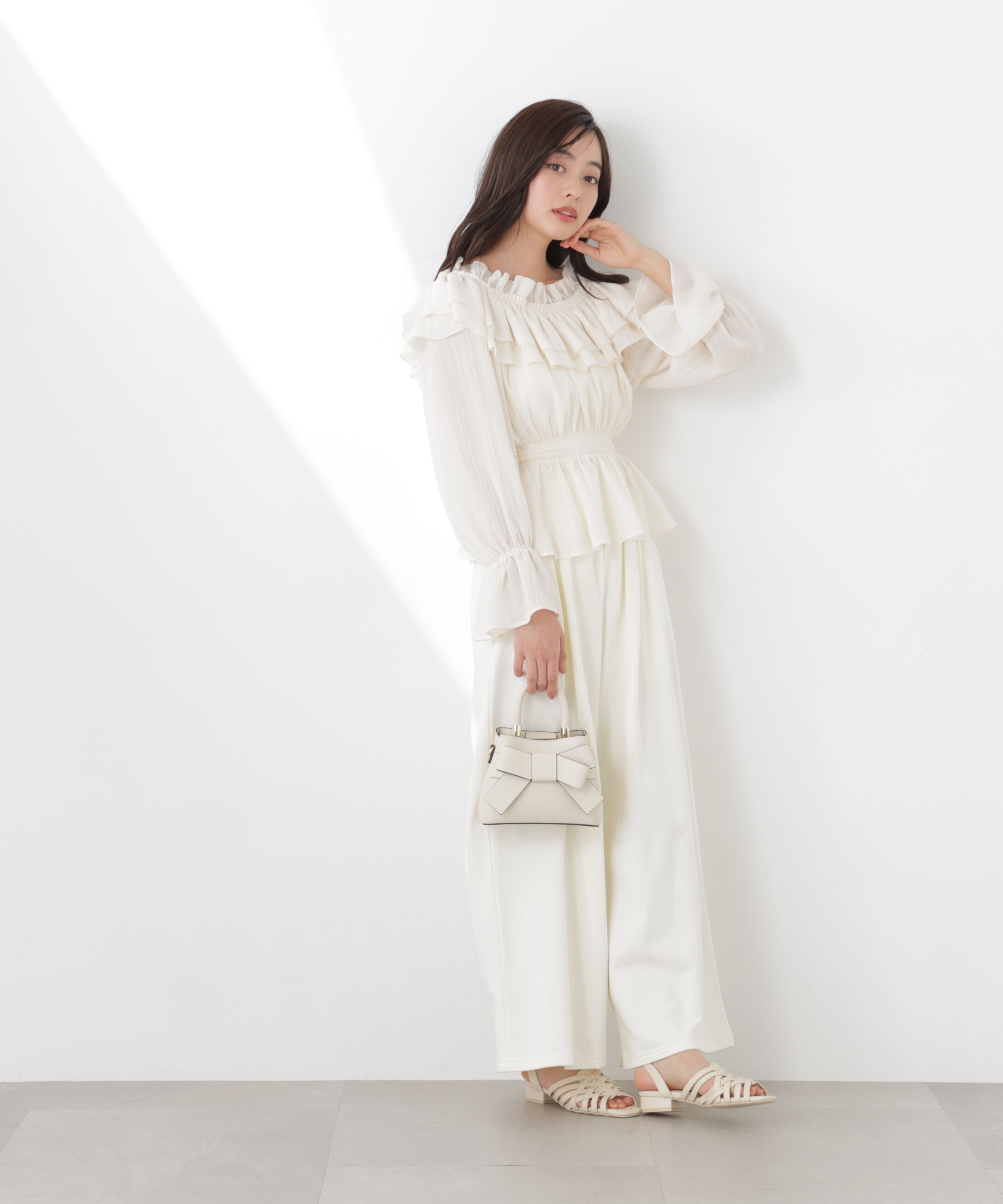 PROPORTION BODY DRESSING「《EDIT COLOGNE》スウェットタックパンツ　26SS」|その他|