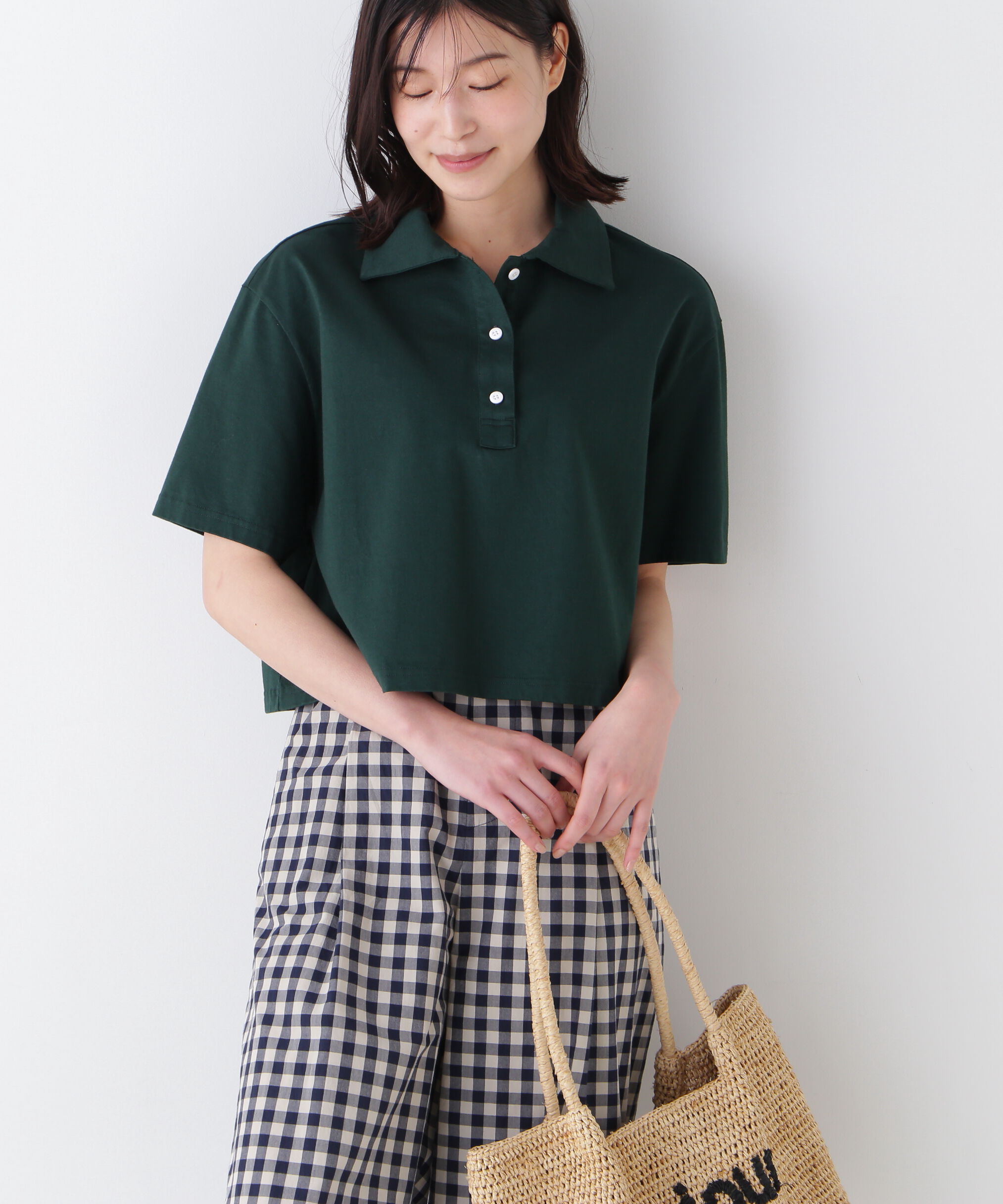  「◆天竺カットソー」|Tシャツ・カットソー|ダークグリー