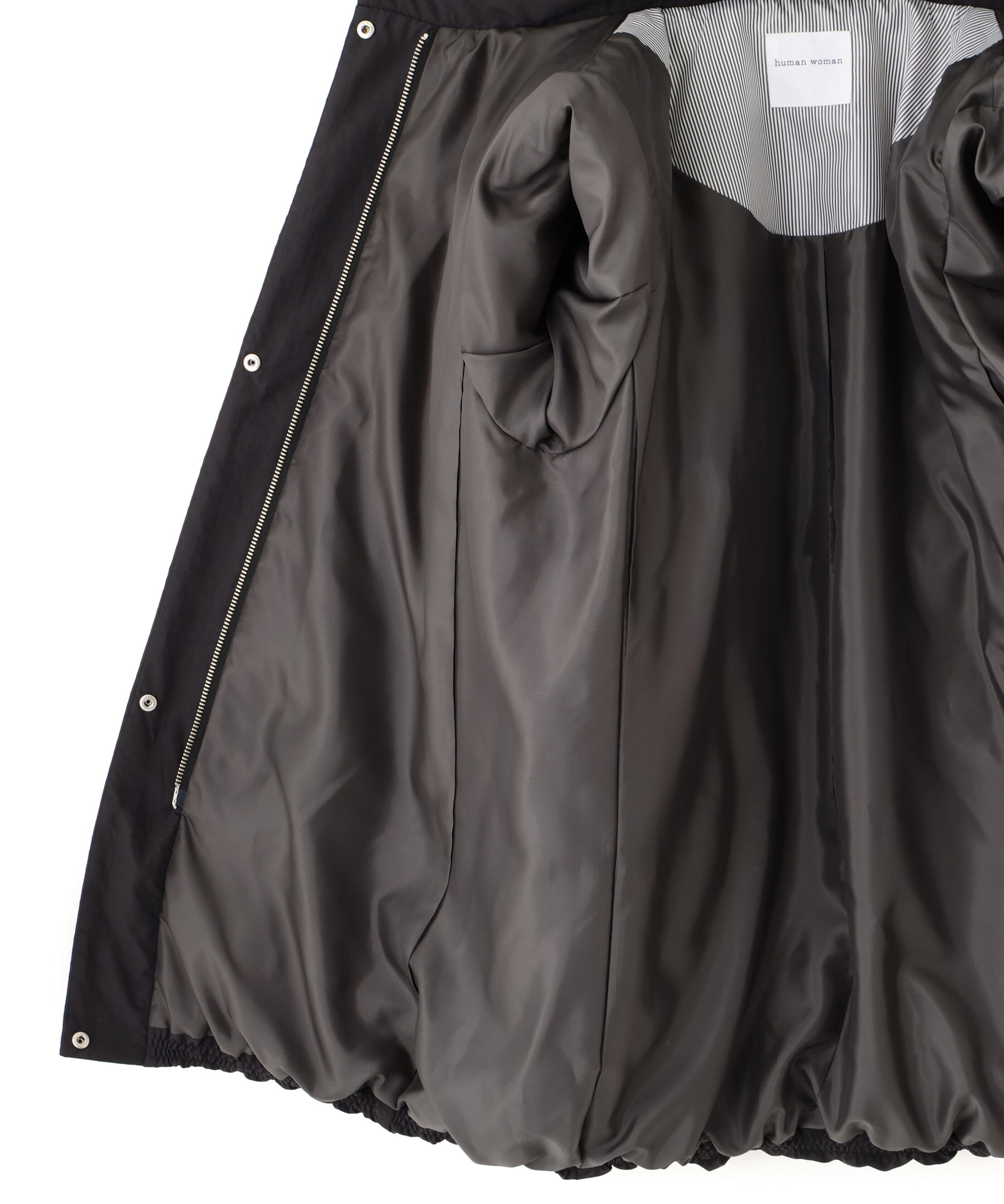  「◆フーディースタンドカラー２ｗａｙダウンコート」|その他|