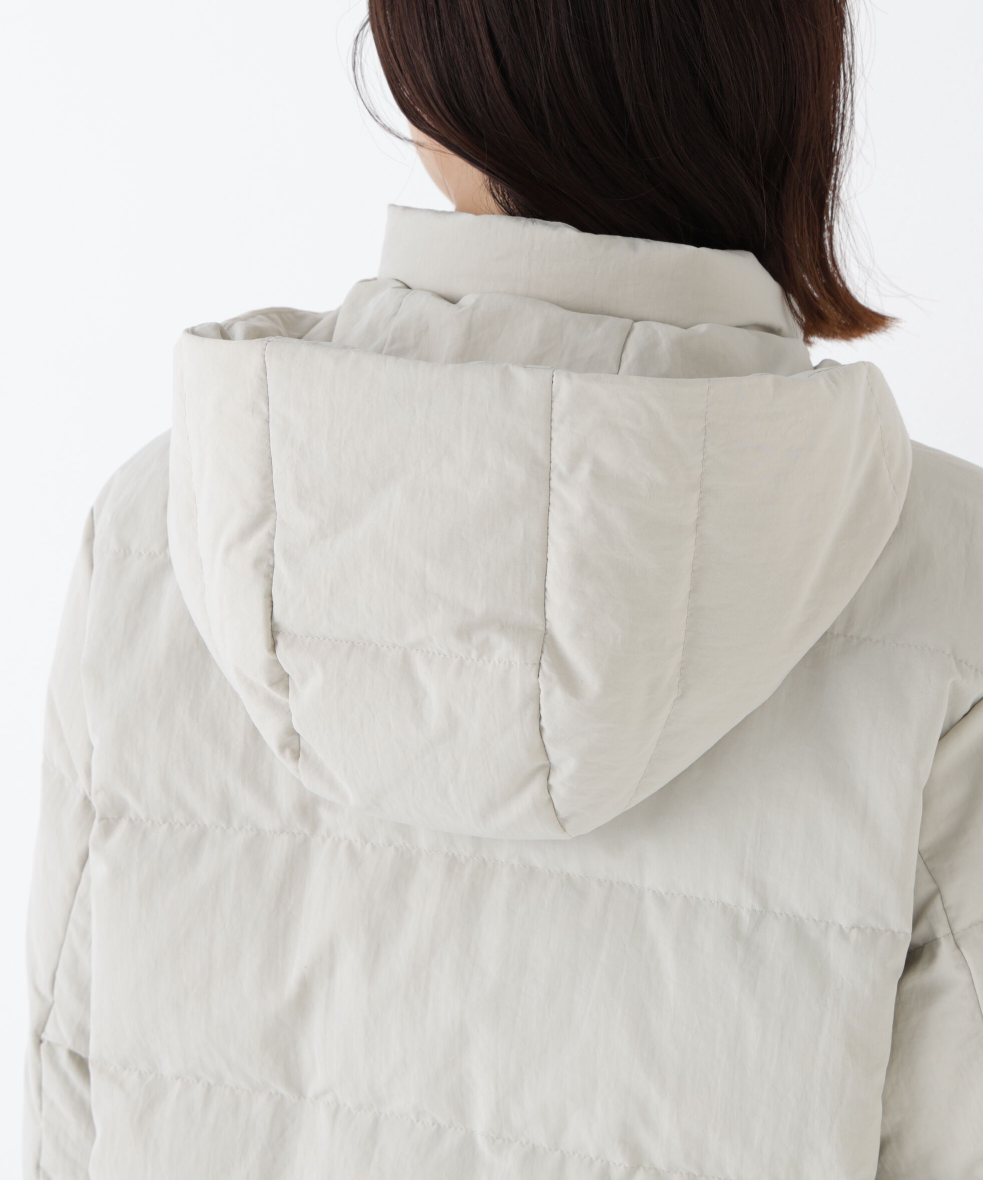  「◆フーディースタンドカラー２ｗａｙダウンコート」|その他|