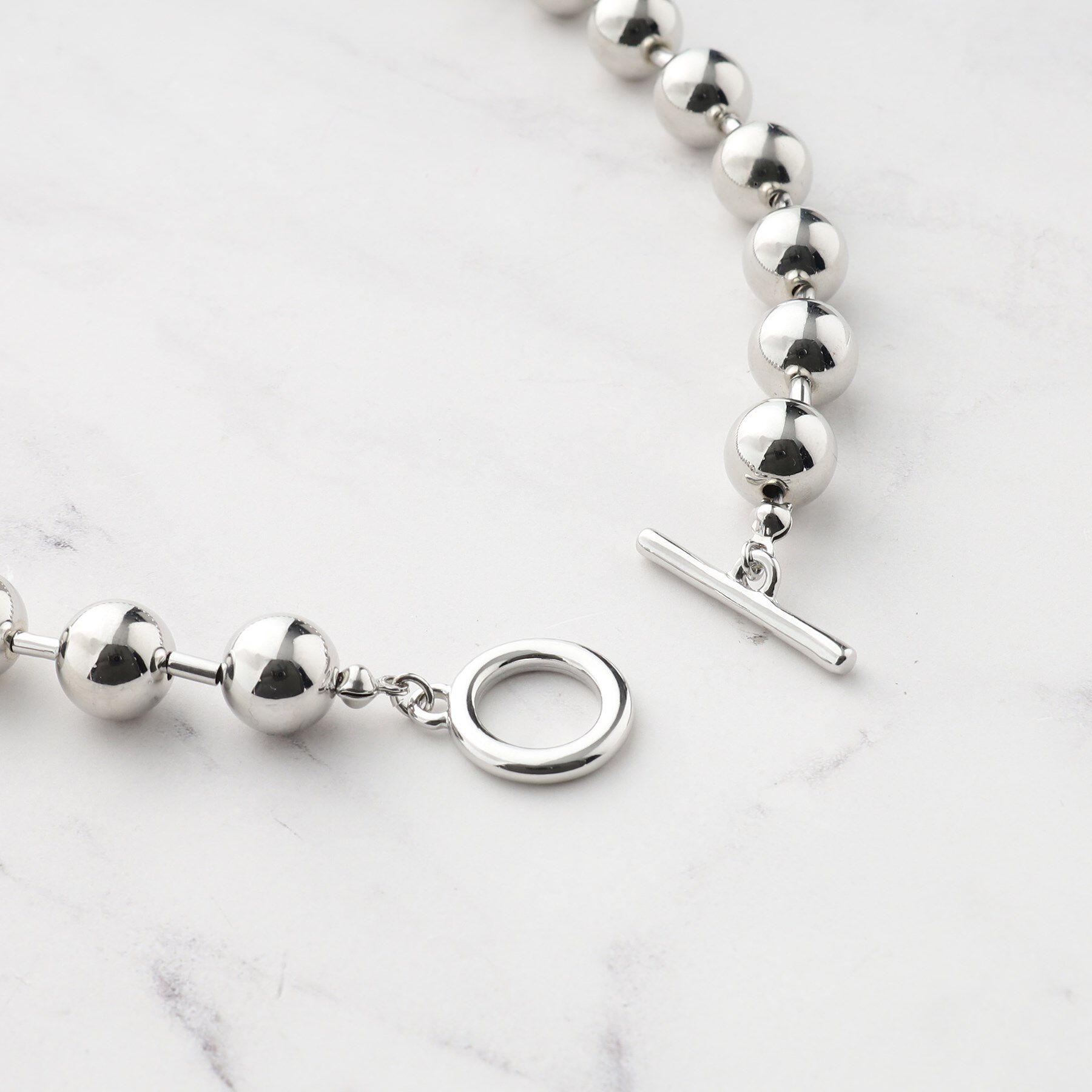 SHOO･LA･RUE「ビッグボールチェーンネックレス」|ネックレス|