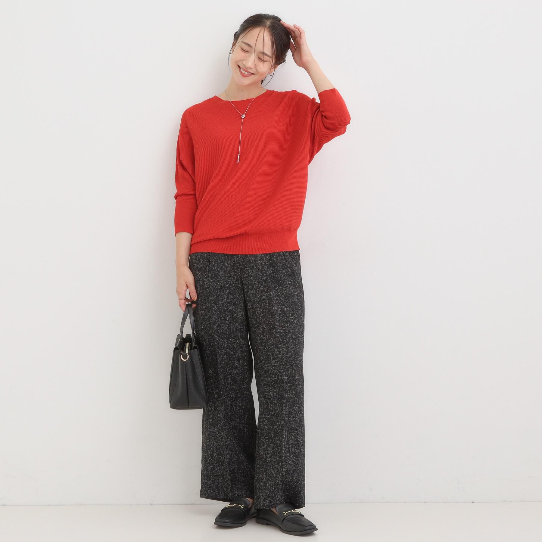 SHOO･LA･RUE「【2点セット】着るだけで決まる クラシカルなツイード調セットアップ」|スーツ|