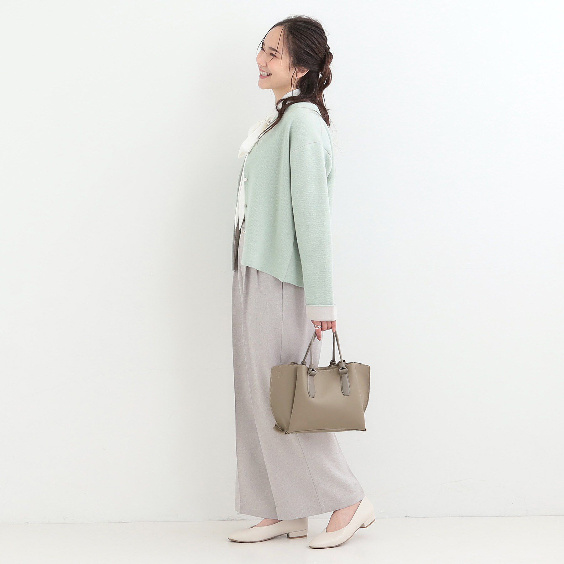 SHOO･LA･RUE「ハンドルカクシボトートバッグ」|トートバッグ|