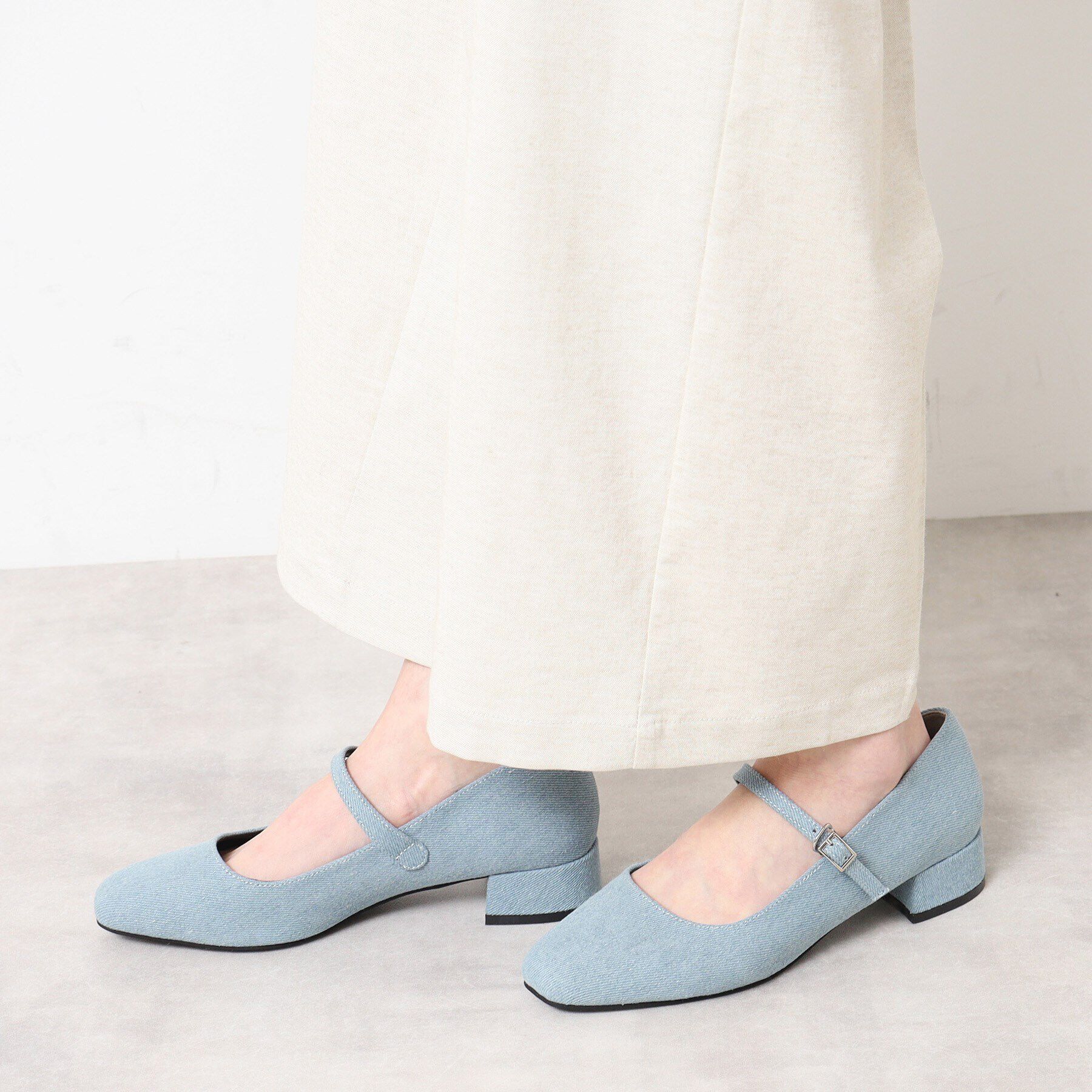 Dessin「スクエアトゥメリージェーンパンプス」|パンプス|