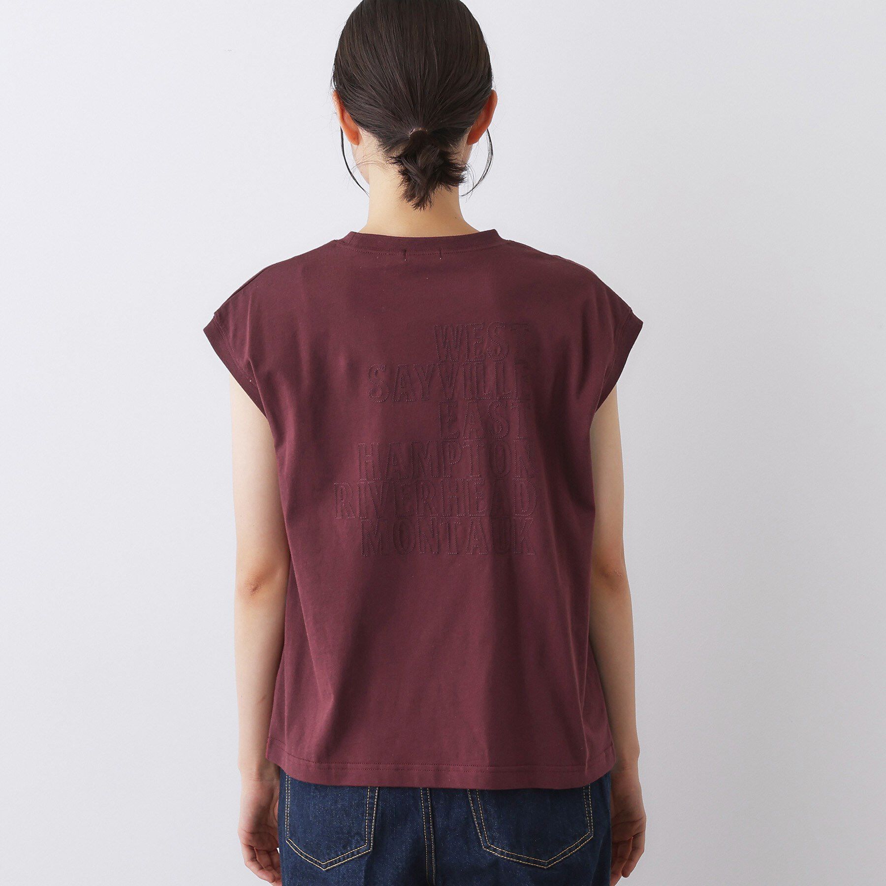 Dessin「【洗える】オーガニックコットンフレンチスリーブ」|Tシャツ・カットソー|