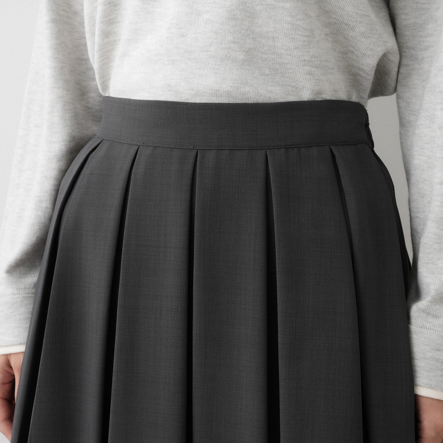 Dessin「【洗える】ボックスプリーツスカート」|スカート|