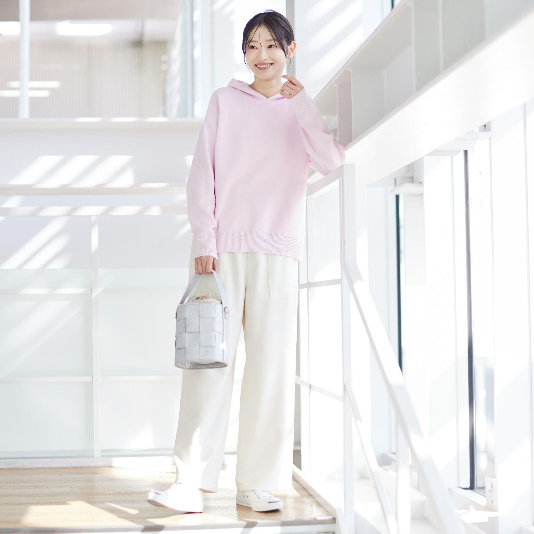 Dessin「【洗える／体型カバー】ちょうどいいニットパーカ」|ニット・セーター|