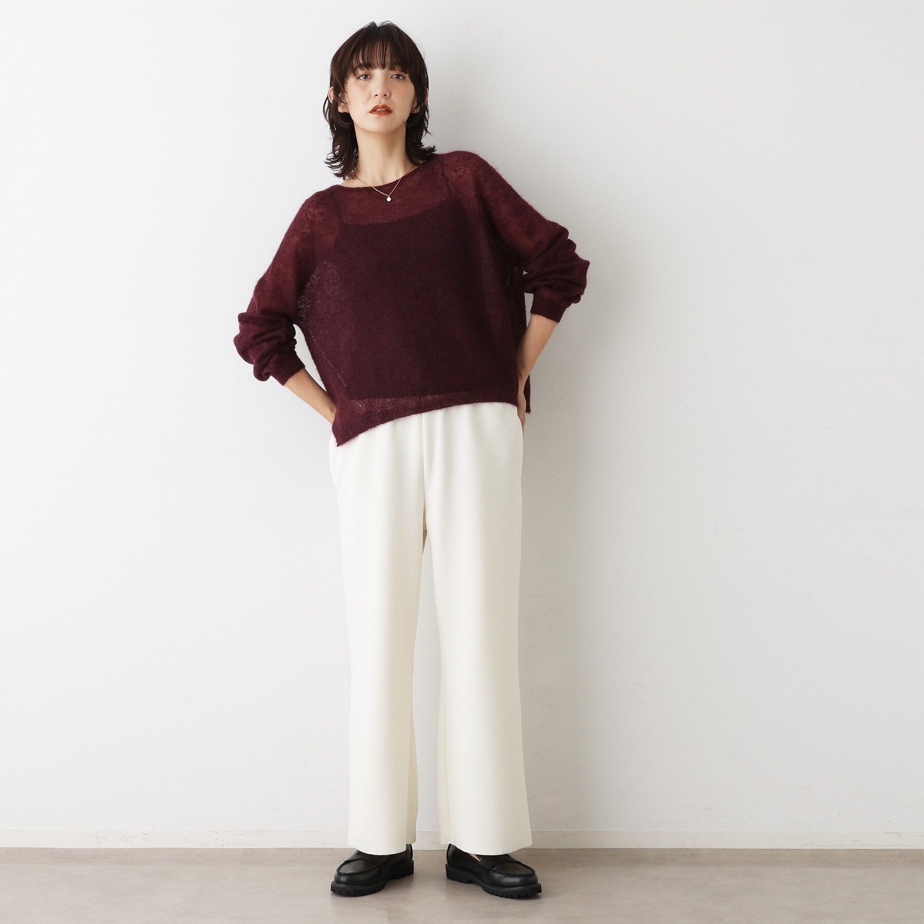 Dessin「ソフトモヘヤニット」|ニット・セーター|