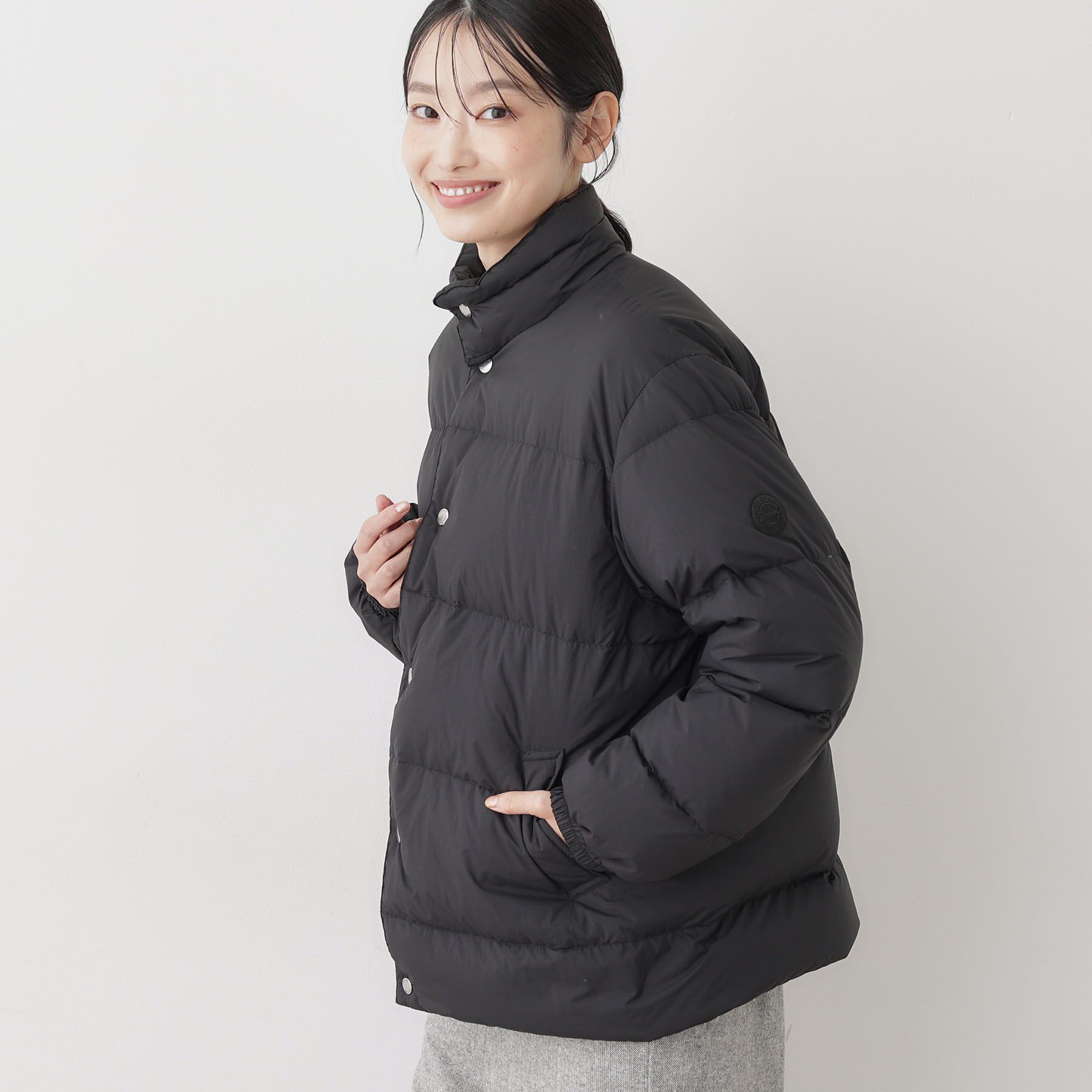 Dessin「【ユニセックス/軽量】ライトダウンコート」|ダウン|