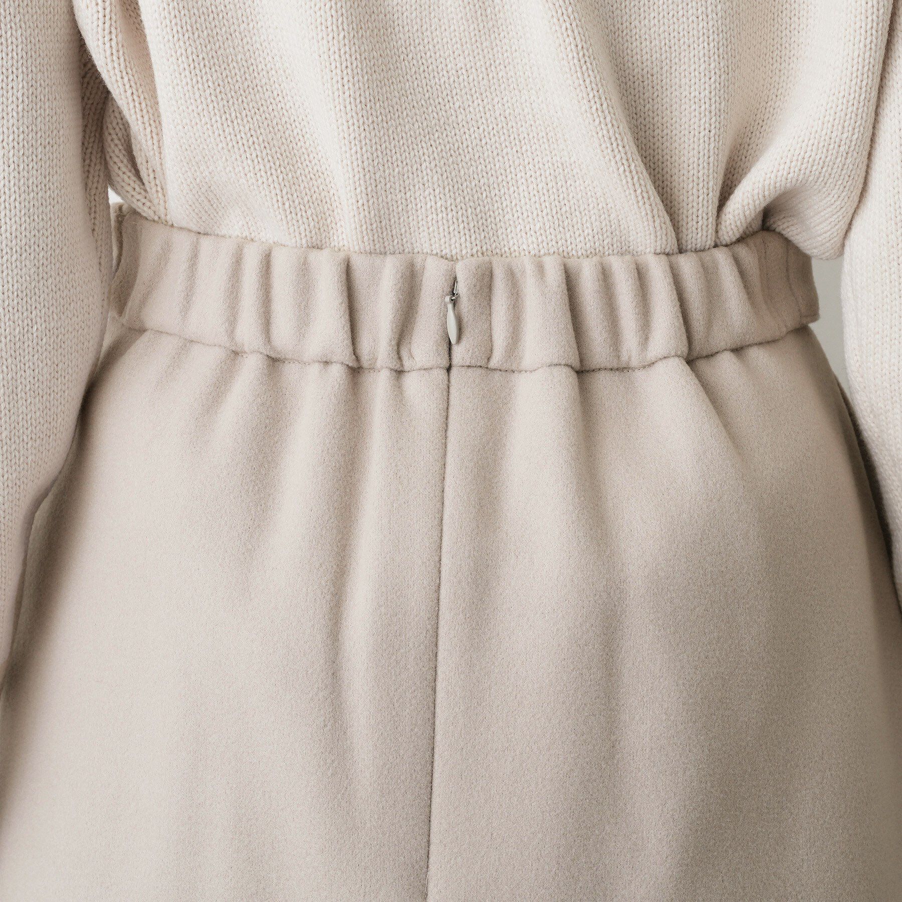 Dessin「メルトンジャージボックスタックスカート」|スカート|