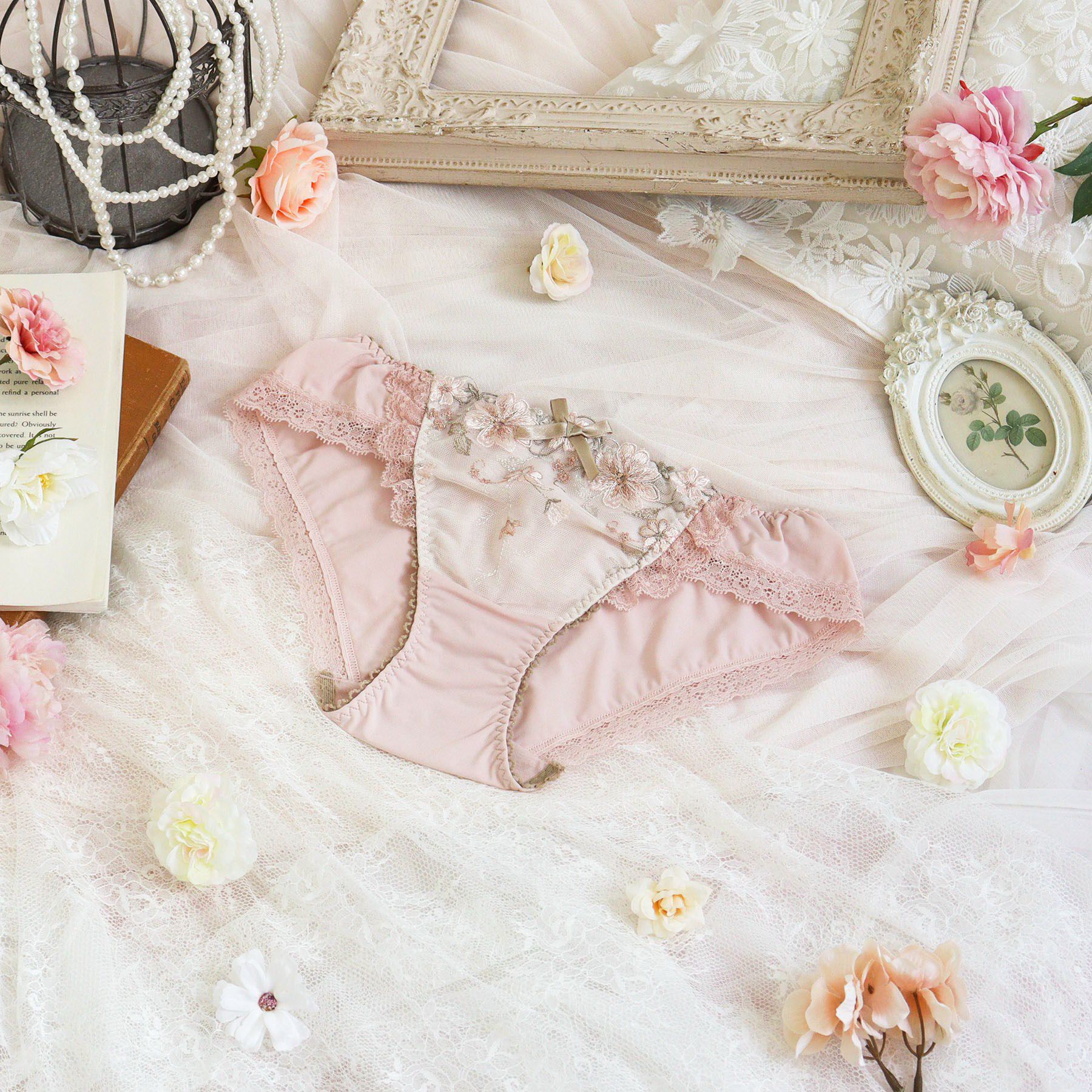 Risa Magli「ジア ノーマルショーツ」|インナー|ピンク(071)