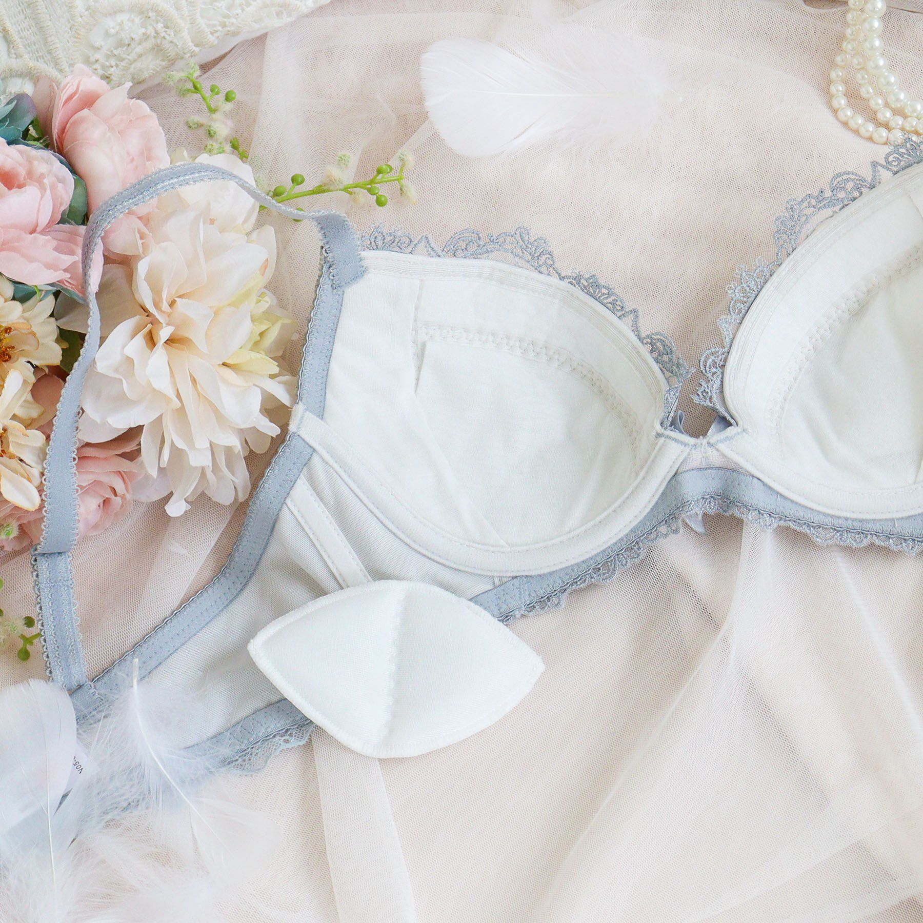 Risa Magli「セレスティナ ブラジャー (D-F) ＜V Make Type＞」|インナー|