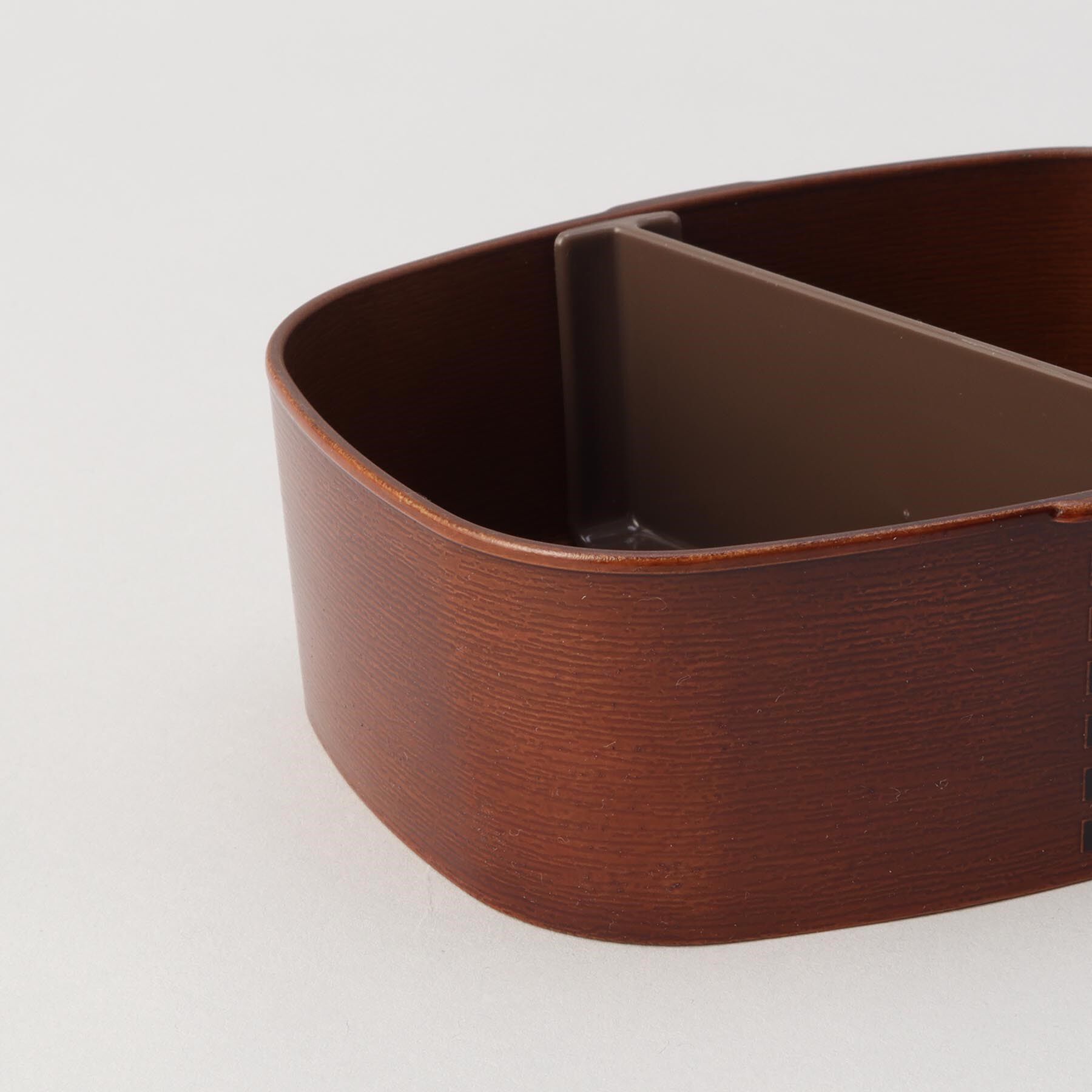 212 KITCHEN STORE「抗菌わっぱワンタッチ一段ランチボックス(大)(仕切付) 茶」|食器・キッチングッズ|