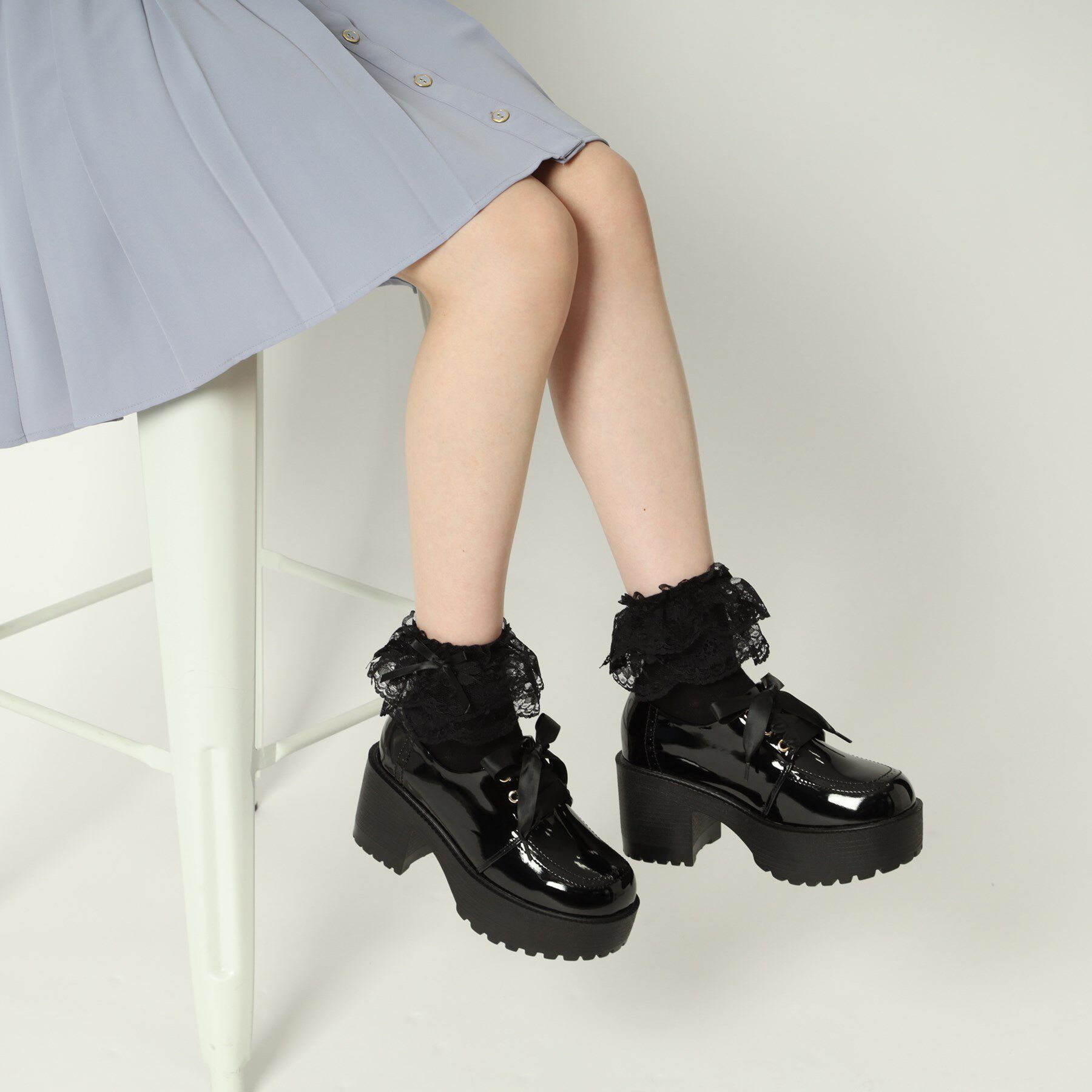 csT&P「厚底レースアップシューズ」|パンプス|