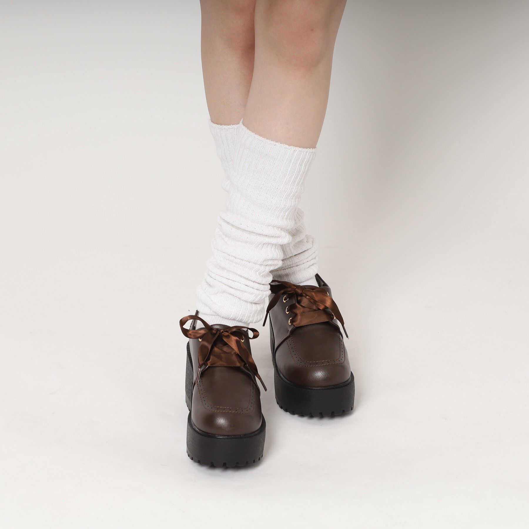 csT&P「厚底レースアップシューズ」|パンプス|