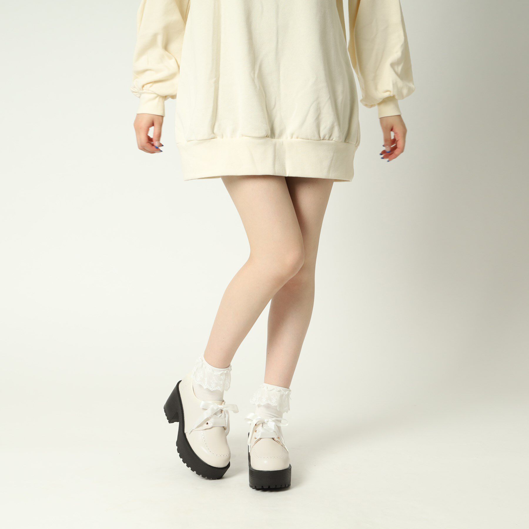 csT&P「厚底レースアップシューズ」|パンプス|