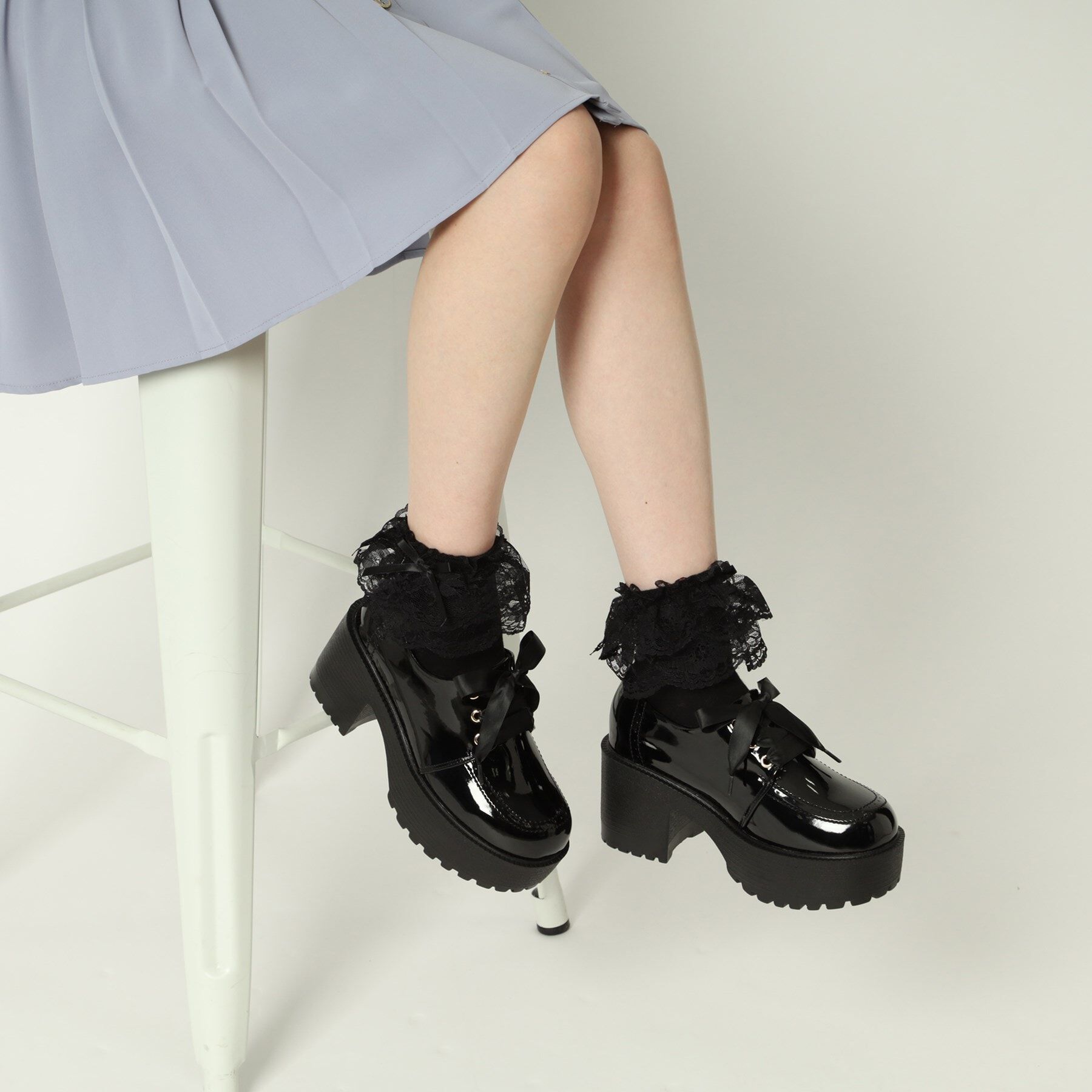 csT&P「厚底レースアップシューズ」|パンプス|