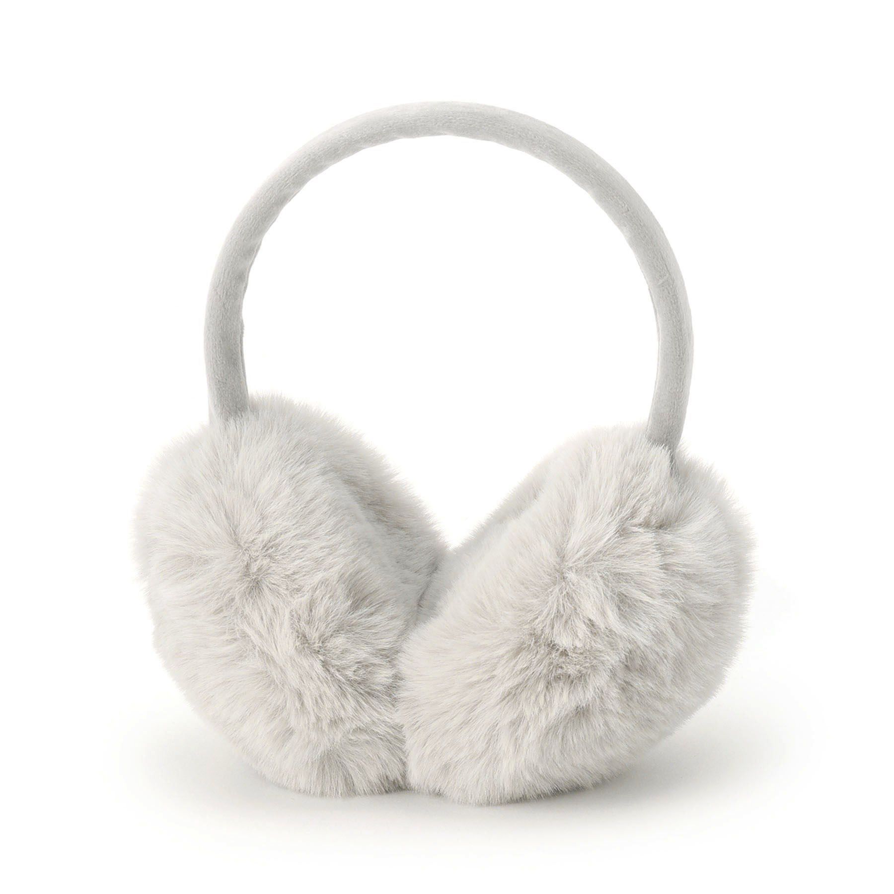 Ober Tashe「【防寒】もふもふあったか　太アームのイヤーマフ」|イヤーマフ|グレー(012)