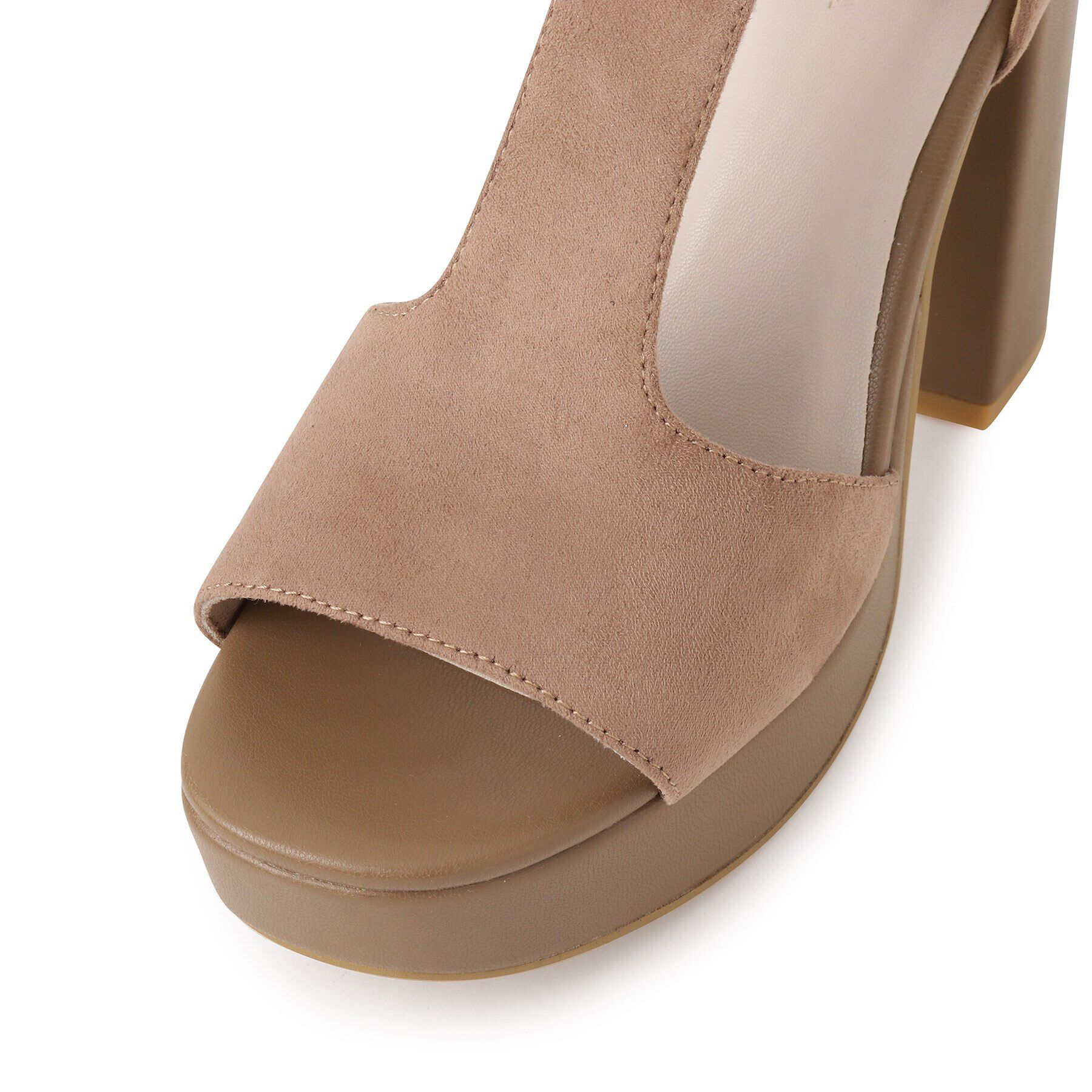 ESPERANZA「Tストラップスクエアサンダル 24SS」|サンダル|