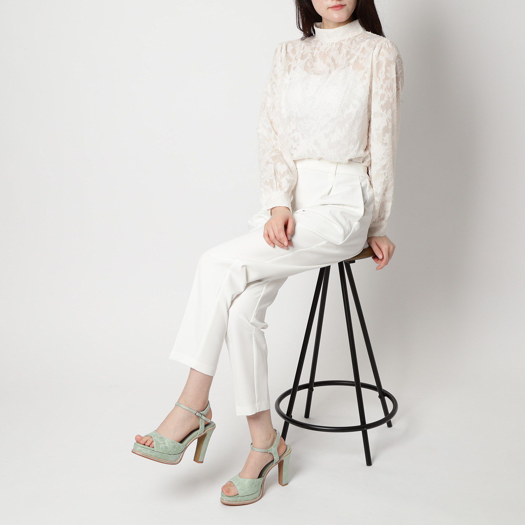 ESPERANZA「ラインストーンコバサンダル」|サンダル|