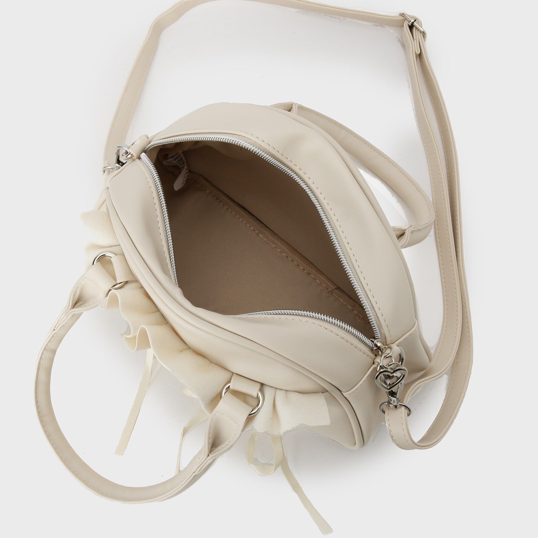 Ober Tashe「リボン使い2WAYショルダー」|ボストンバッグ|