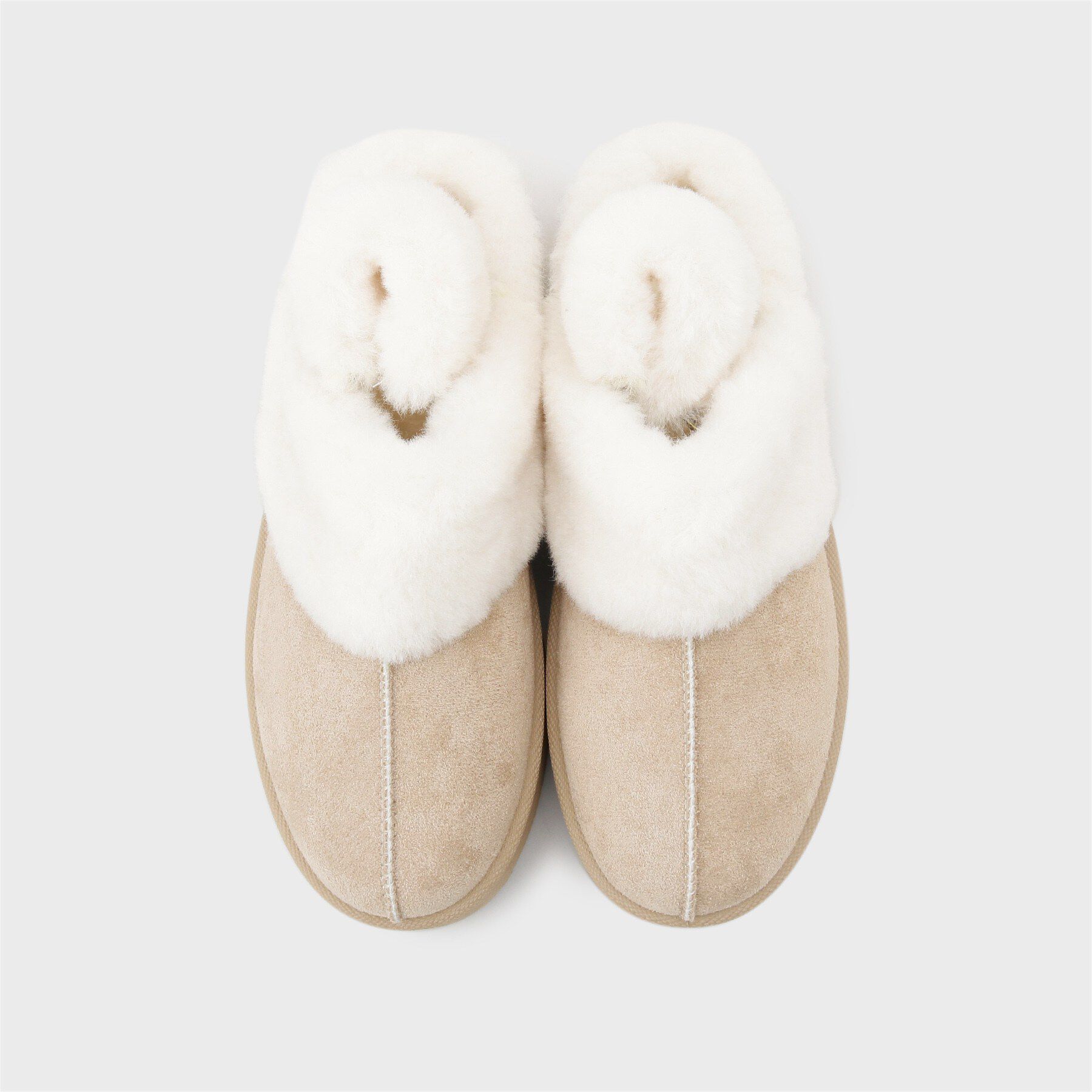 csT&P「フェイクムートンサボ　ベルト取り外し可」|サンダル|