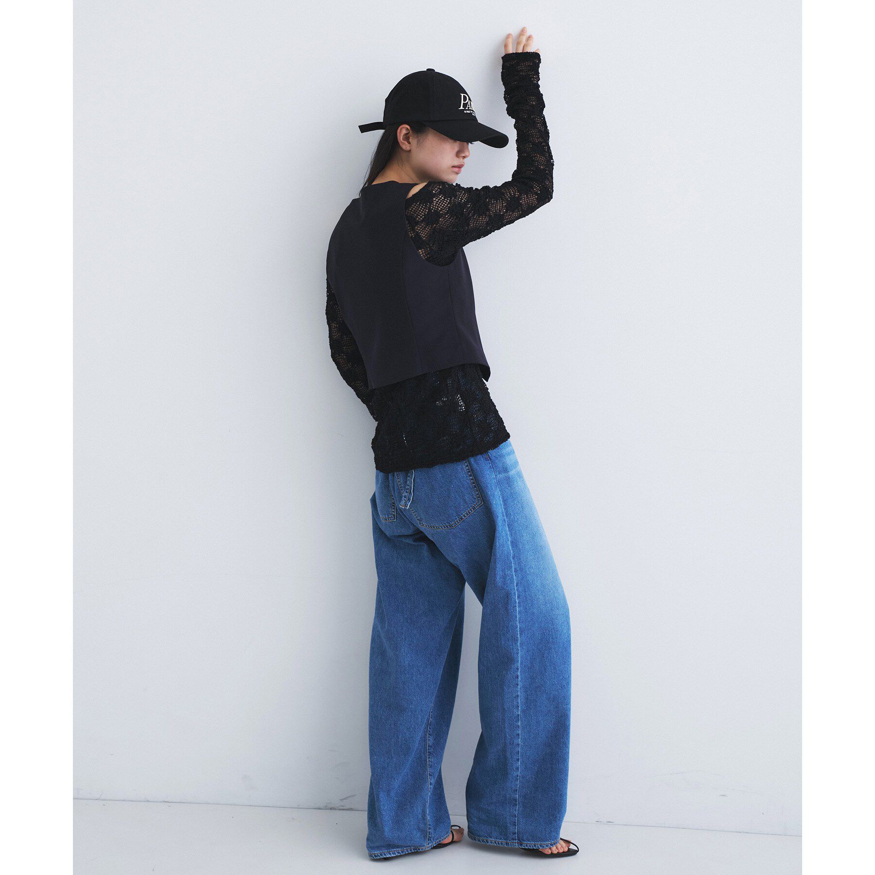 CODE A「front hook short vest」|ベスト・ジレ|