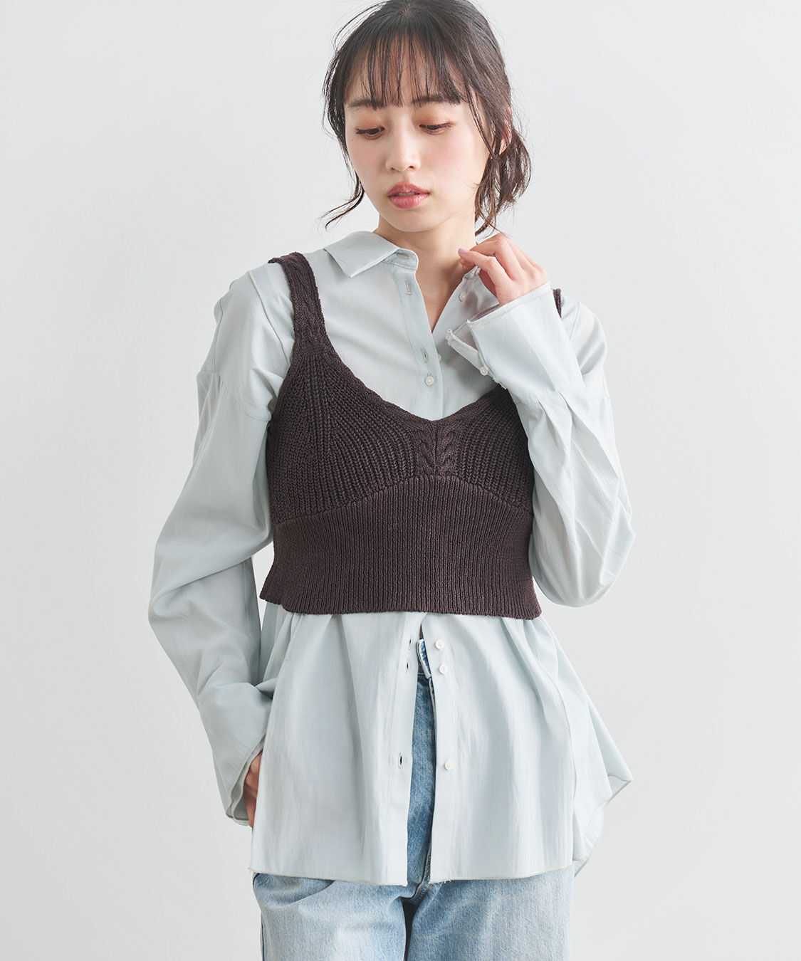 COCO DEAL「ニットキャミビスチェ」|その他|