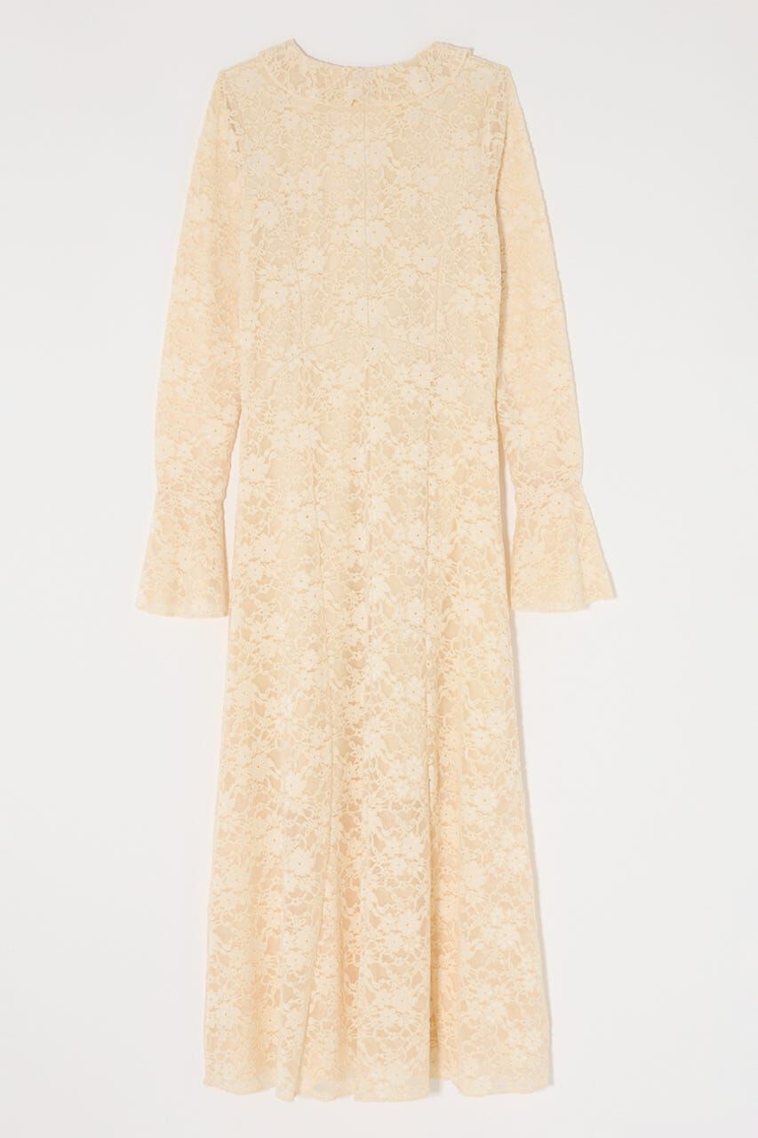 MOUSSY「FLOCKY LACE ドレス」|ワンピース|