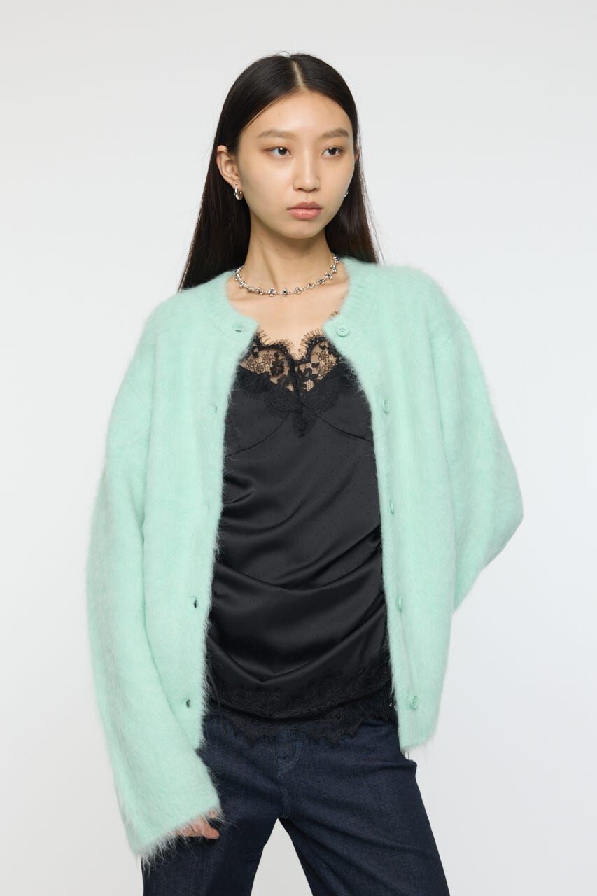 MOUSSY「ALPACA MIX カーディガン」|その他|