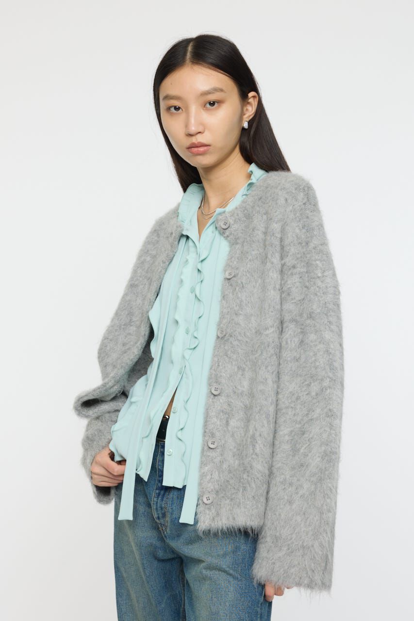 MOUSSY「ALPACA MIX カーディガン」|その他|