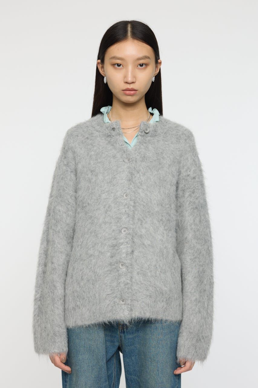 MOUSSY「ALPACA MIX カーディガン」|その他|