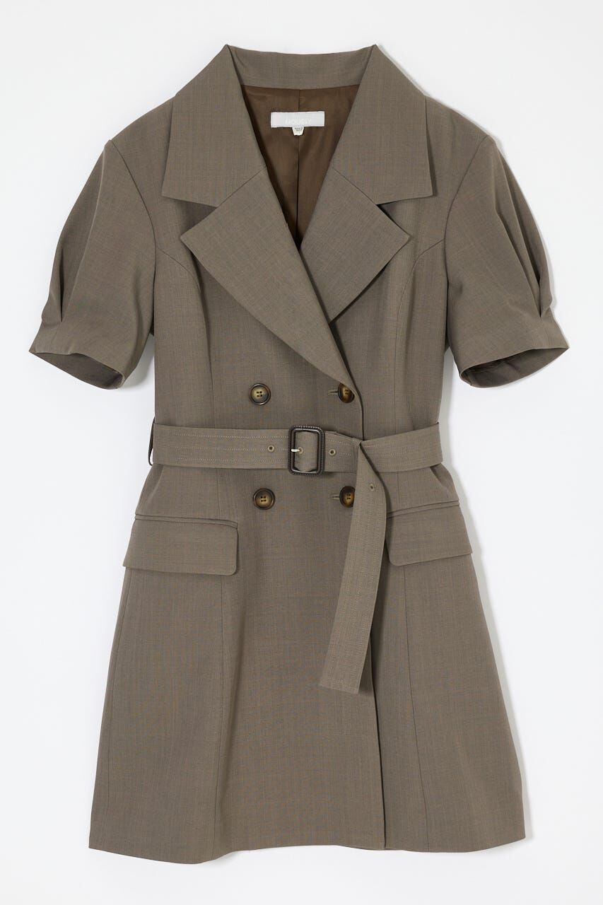 MOUSSY「TRENCH MINI ドレス」|ワンピース|