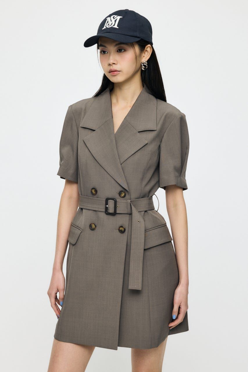 MOUSSY「TRENCH MINI ドレス」|ワンピース|