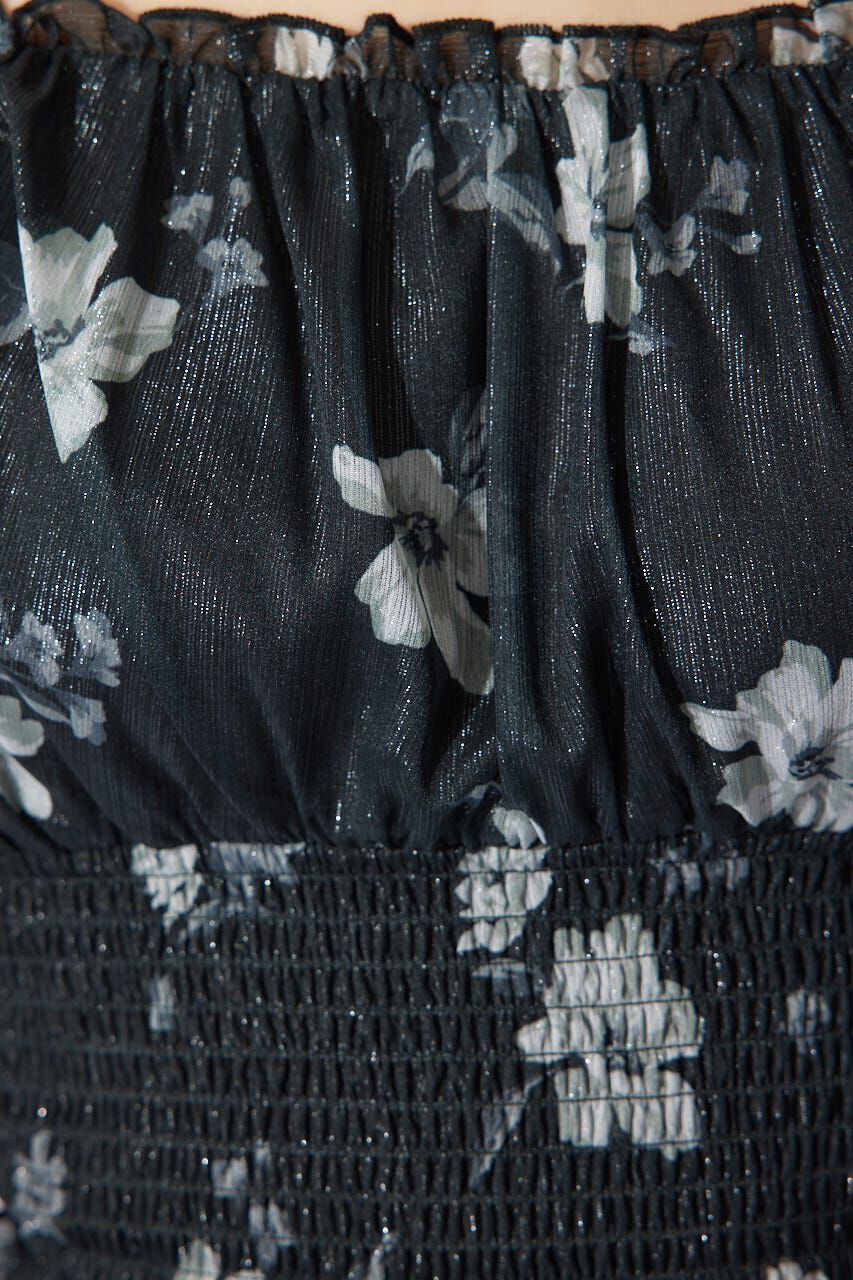 rienda「パフスリーブシャーリングブラウス」|シャツ・ブラウス|