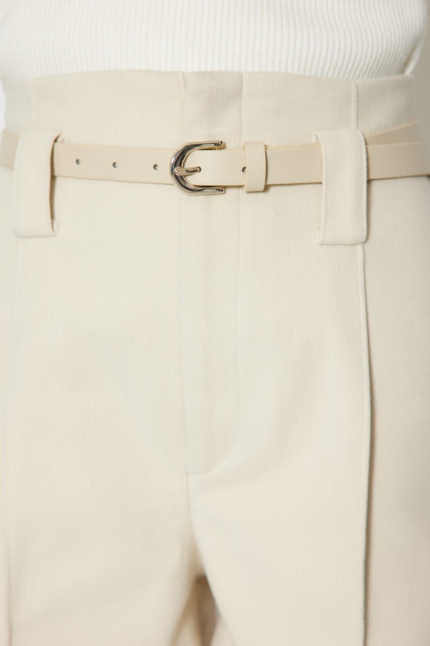 rienda「ベルト付きピンタックショートパンツ」|その他|