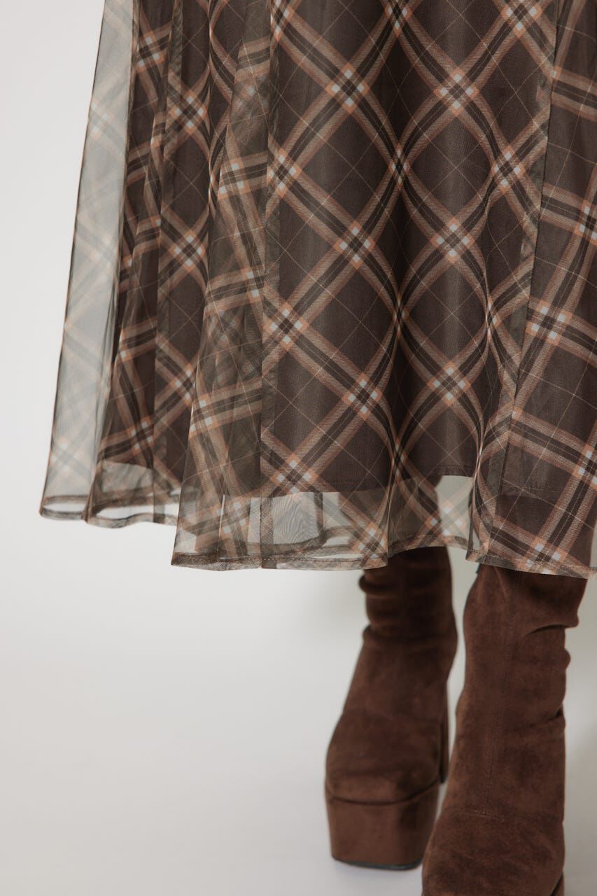 rienda「ドッキングオフショルニットフレアワンピース」|ワンピース|